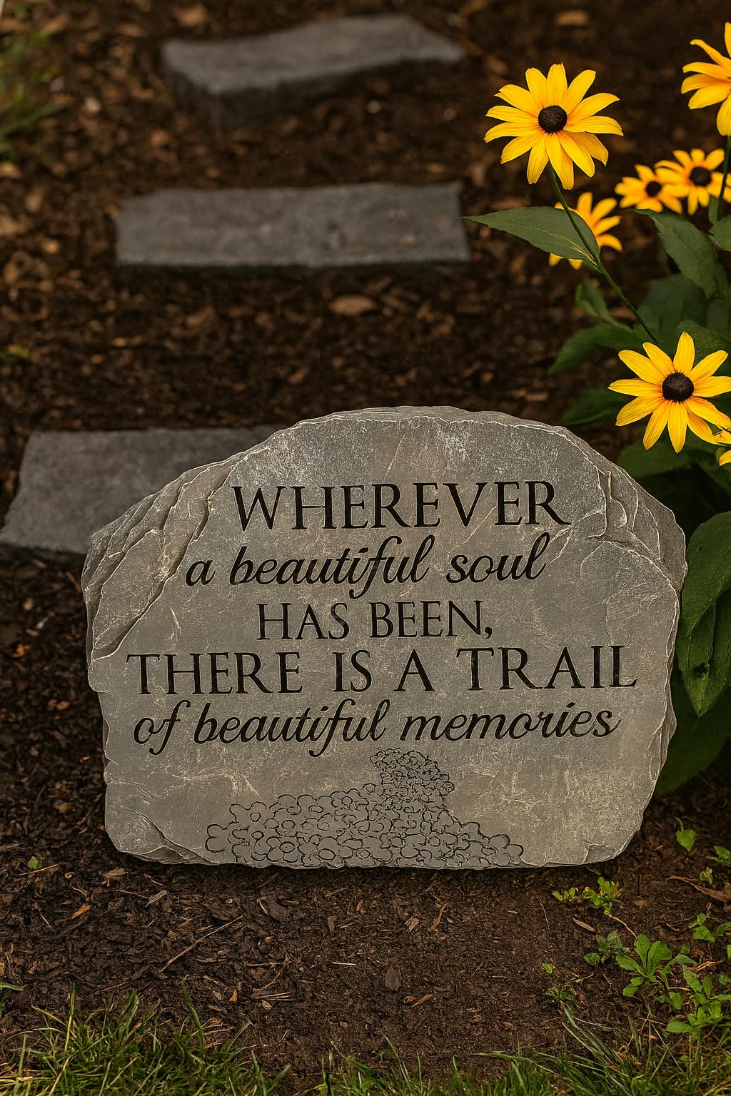 Carson "Beautiful Soul" Garden Stone