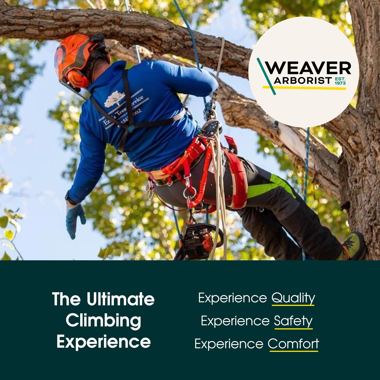 WEAVER ARBORIST Throw Weight, 12 oz Nylon Throw Bag for Tree Work, Climbing Rope Weight Bag, Resistant to Tear, Handcrafted Arborist Equipment