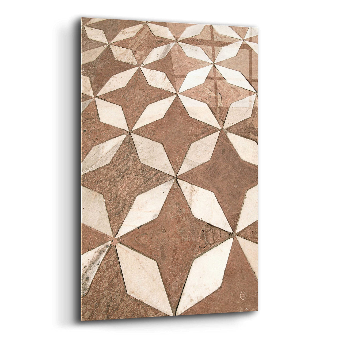 Epic Art 'Mosaic III' by Nathan Larson, Acrylic Glass Wall Art, 12"x16"