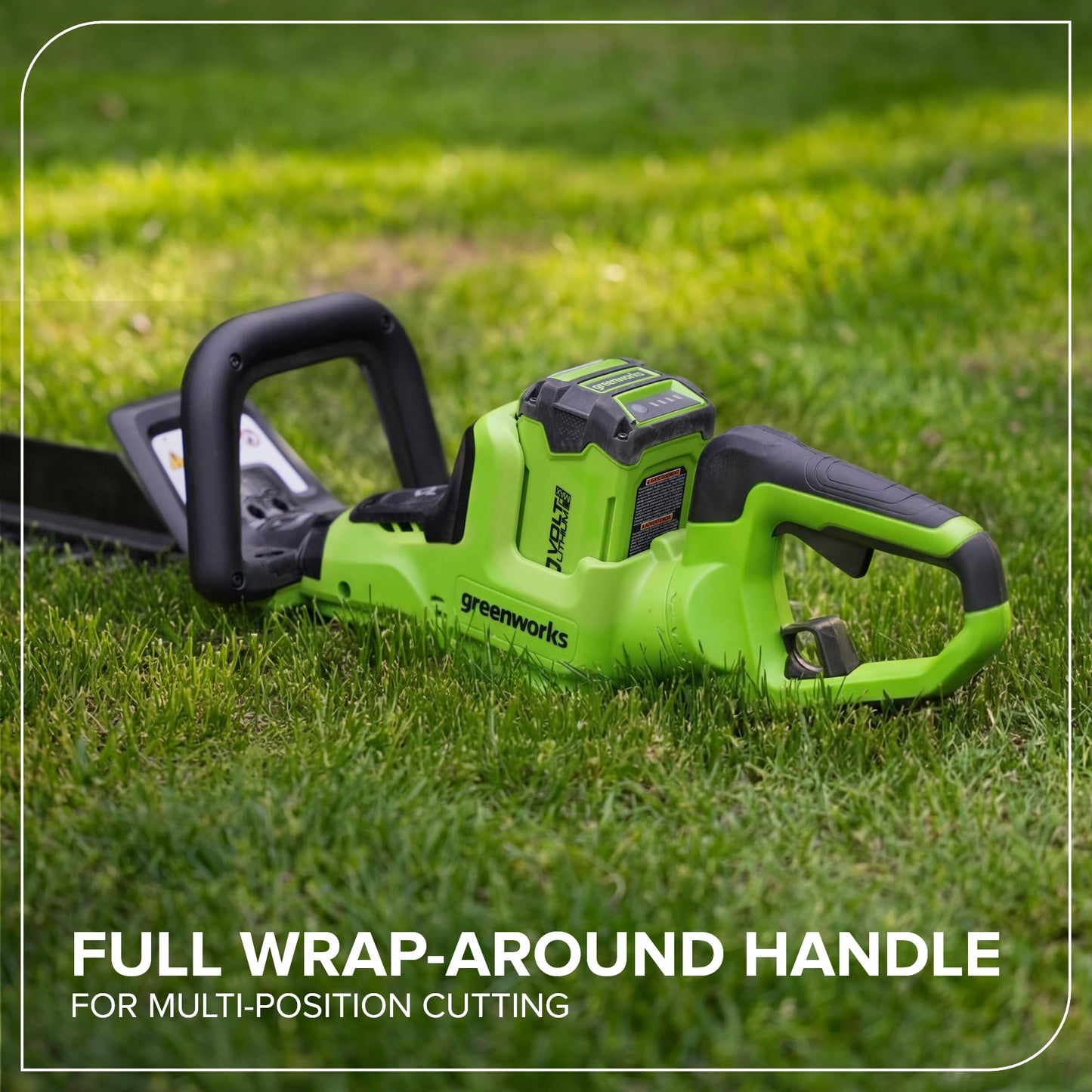 Greenworks 40V 26in Brushless Hedge Trimmer, Tool only