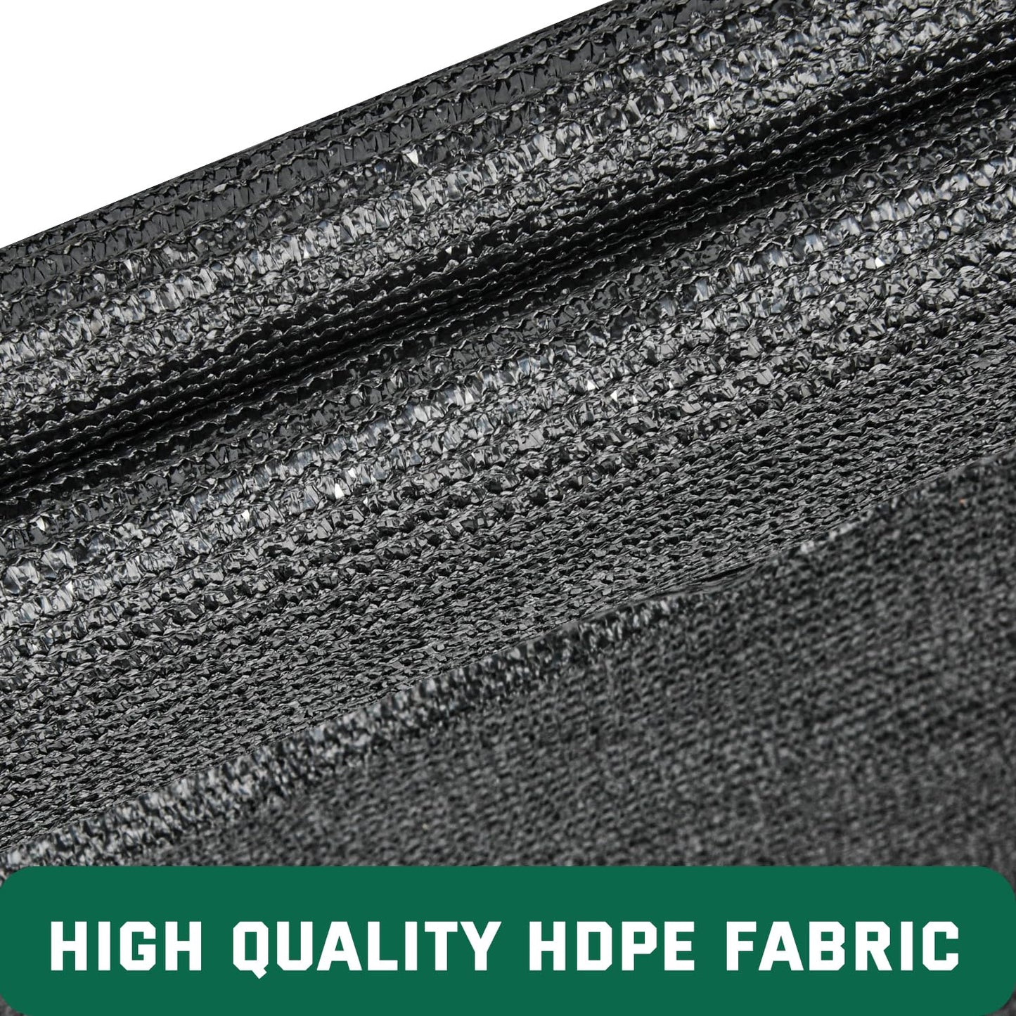 Kesfitt 70% Shade Cloth 10x20 ft, Breathable HDPE Mesh Sun Shade Tarp for Garden & Greenhouse, UV Resistant Outdoor Shade Fabric with Copper Grommets for Plants, Patio, Yard