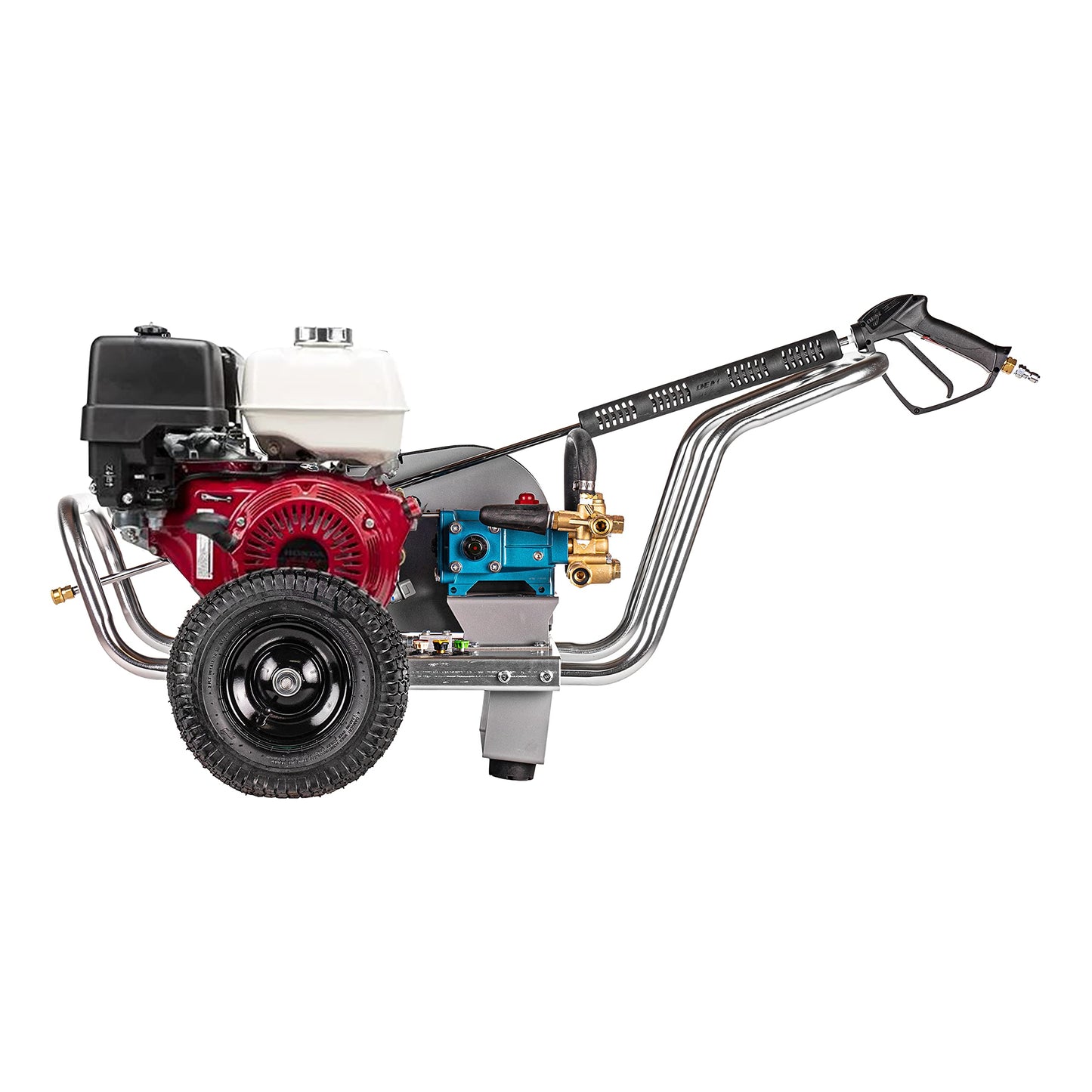 Simpson 4200 PSI Gas Pressure Washer, 4.0 GPM Commercial Power Washer, Honda Engine, 50' Hose, Aluminum Water Blaster Series, 49-State Compliant (ALWB60828)