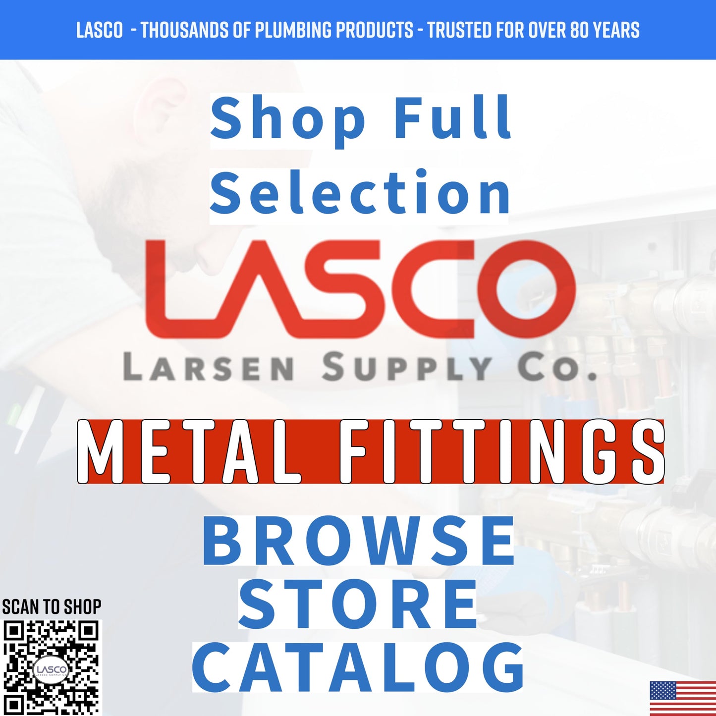 LASCO 17-8385 3/4 Female Garden Hose Thread by 1/4-Inch Compression Needle Valve Brass Adapter, Copper