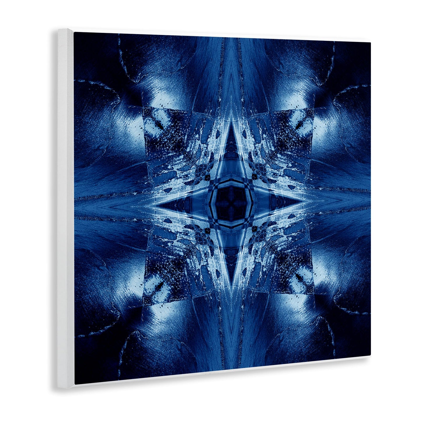 Stupell Industries Dark Mirrored Mosaic Wall Plaque Art Design by El Perkin, 12 x 12