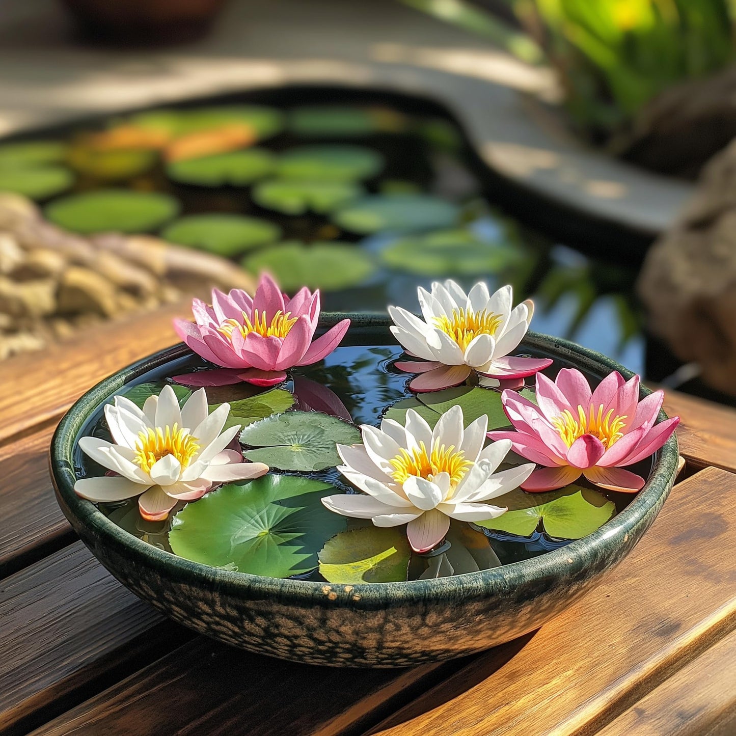 50 Mixed Bowl Lotus Seeds, Bonsai Lotus Seeds for Planting (Nelumbo), Aquatic Flowering Plant for Ponds, Water Gardens & Indoor Containers