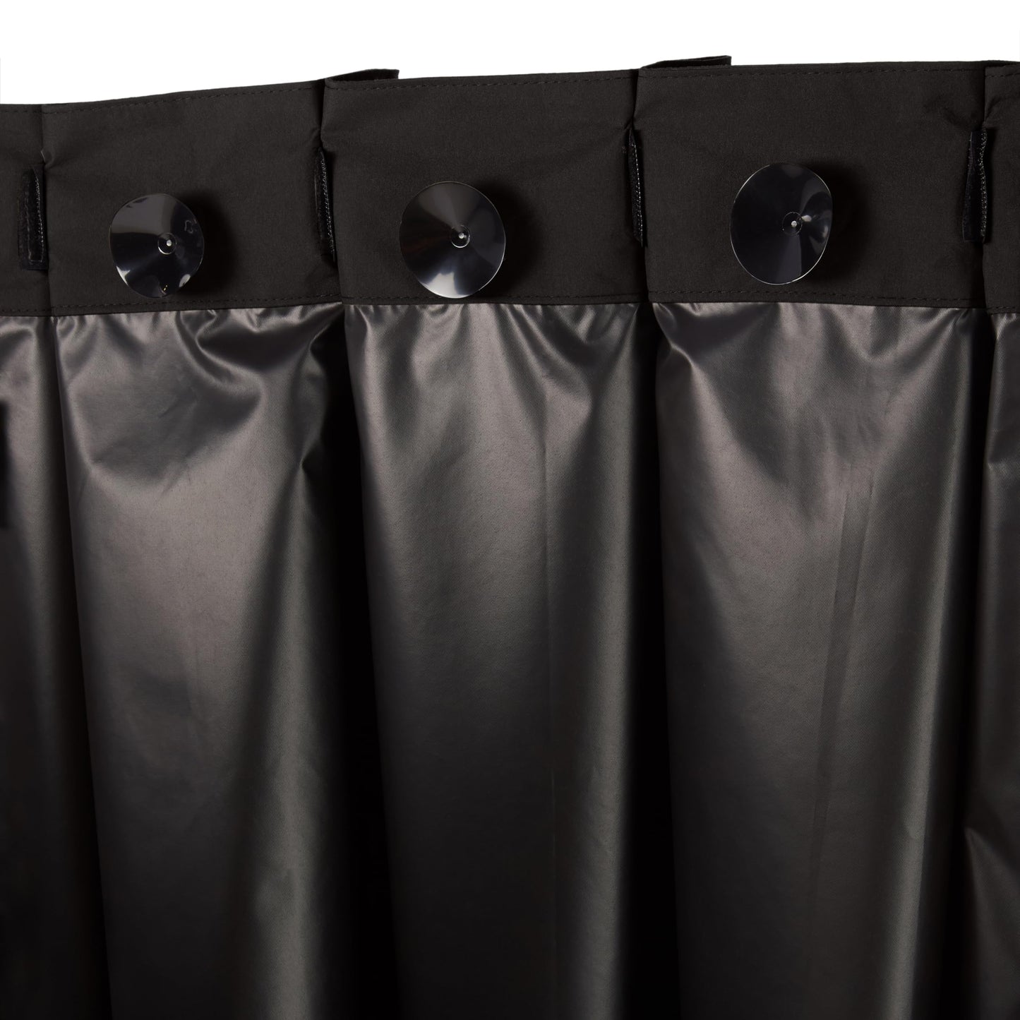 Amazon Basics Portable Blackout Curtain Shade with Suction Cups, Noise Reducing, Energy Saving, 50" W x 78"L, Black, 1-Pack