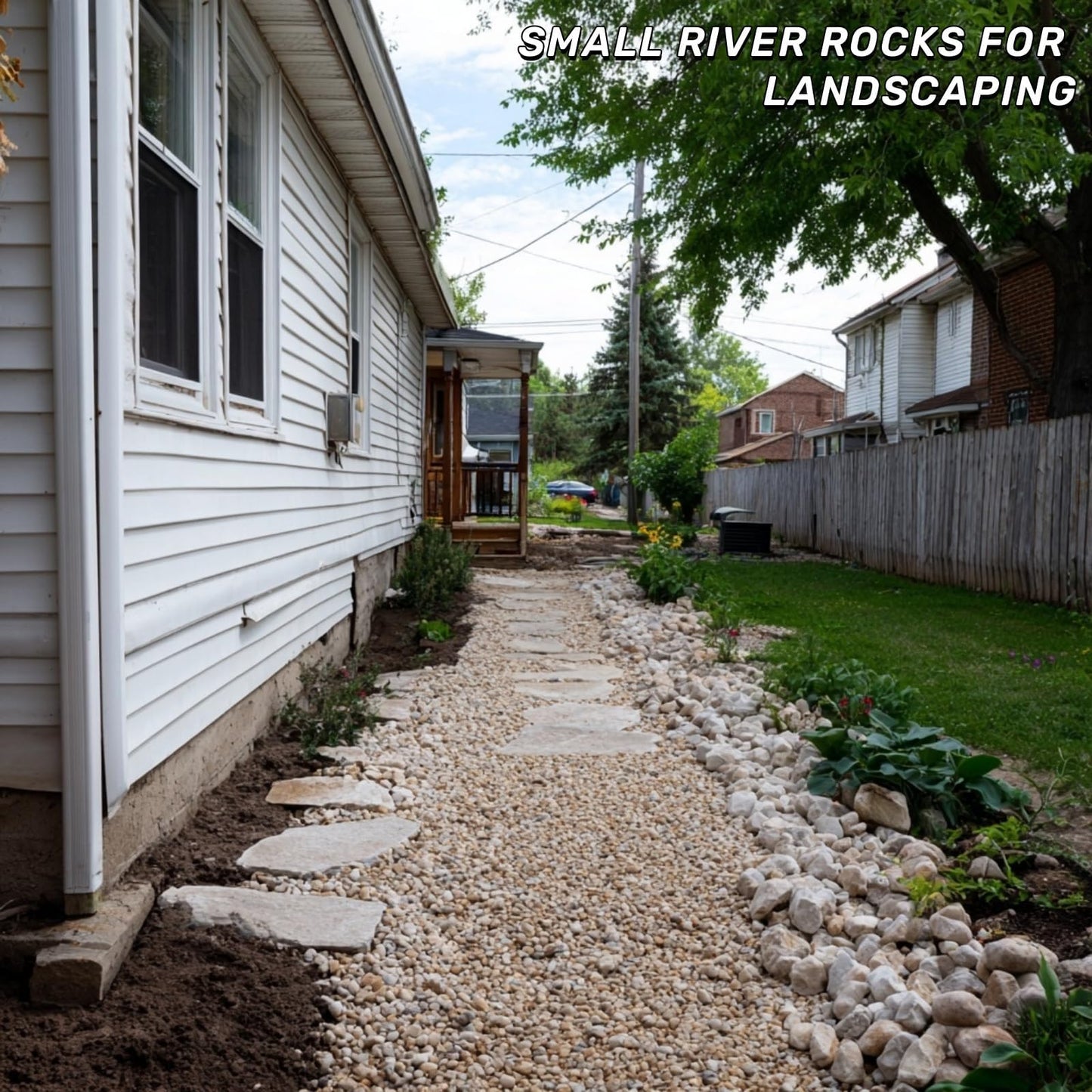 NUPICK 6lb River Rocks for Plants Indoor, 3/8 Inch Mixed Pebbles for Vase Fillers, Decorative Pea Gravel for Fish Tank, Natural Polished Stones for Succulent, Bonsai, Landscaping, Bird Baths