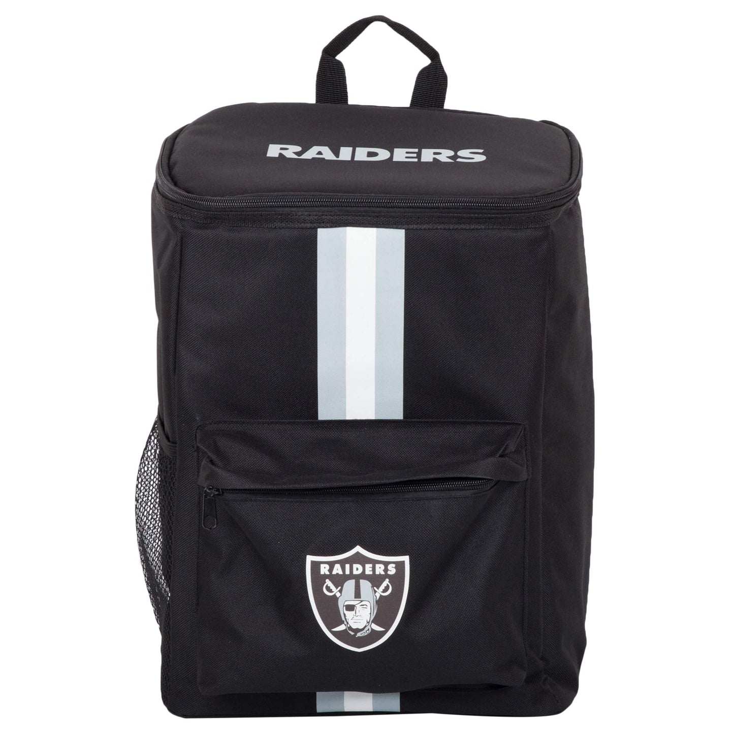 FOCO Las Vegas Raiders NFL Cooler Backpack, 24L — Insulated Soft Sided Ice Chest, Holds 36 Cans, Officially Licensed