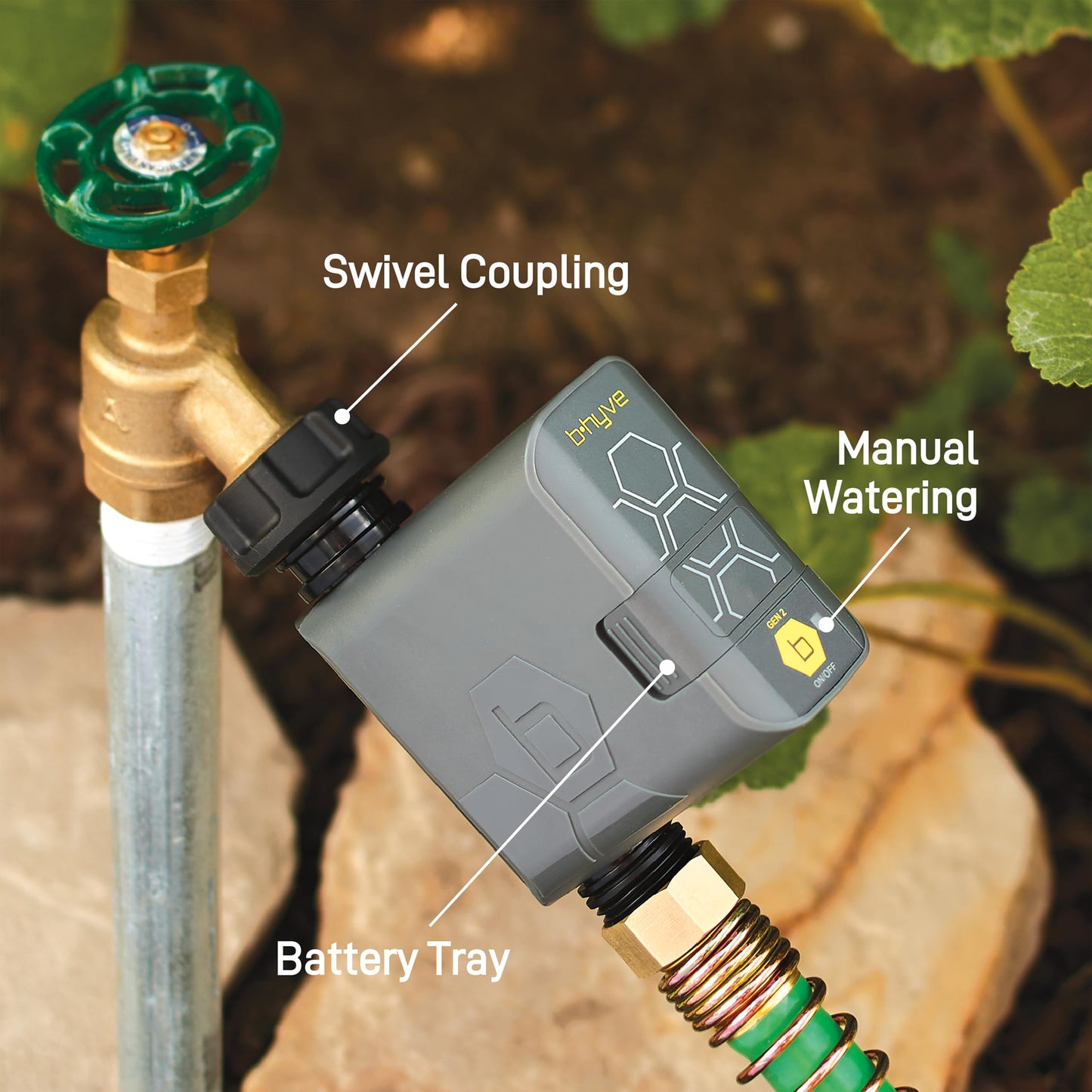 Orbit 90205Z B-hyve Gen 2 Smart Hose Watering Timer