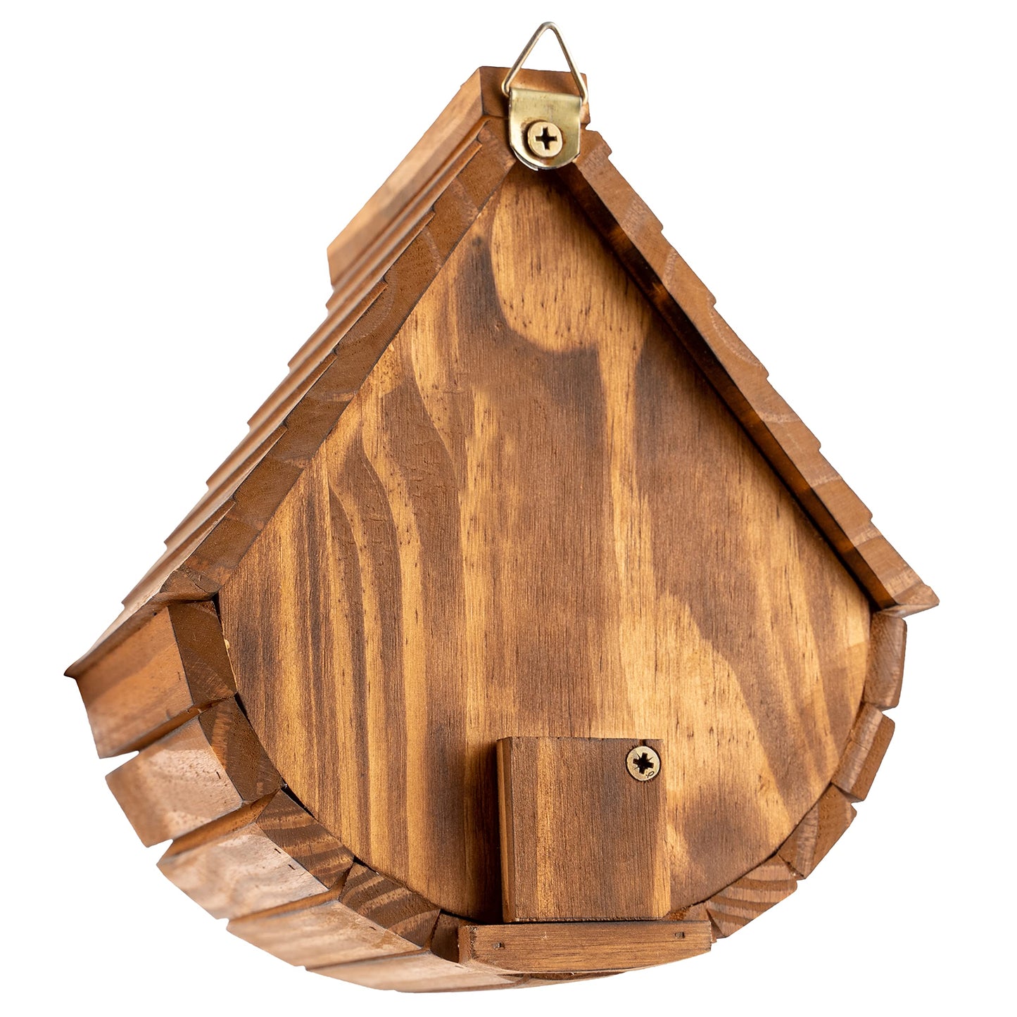 Set of 2 COLEBA Bird Houses for Outside,Outdoor Bird House Bird Families Bluebird Finch Cardinals Hanging Birdhouse for Garden