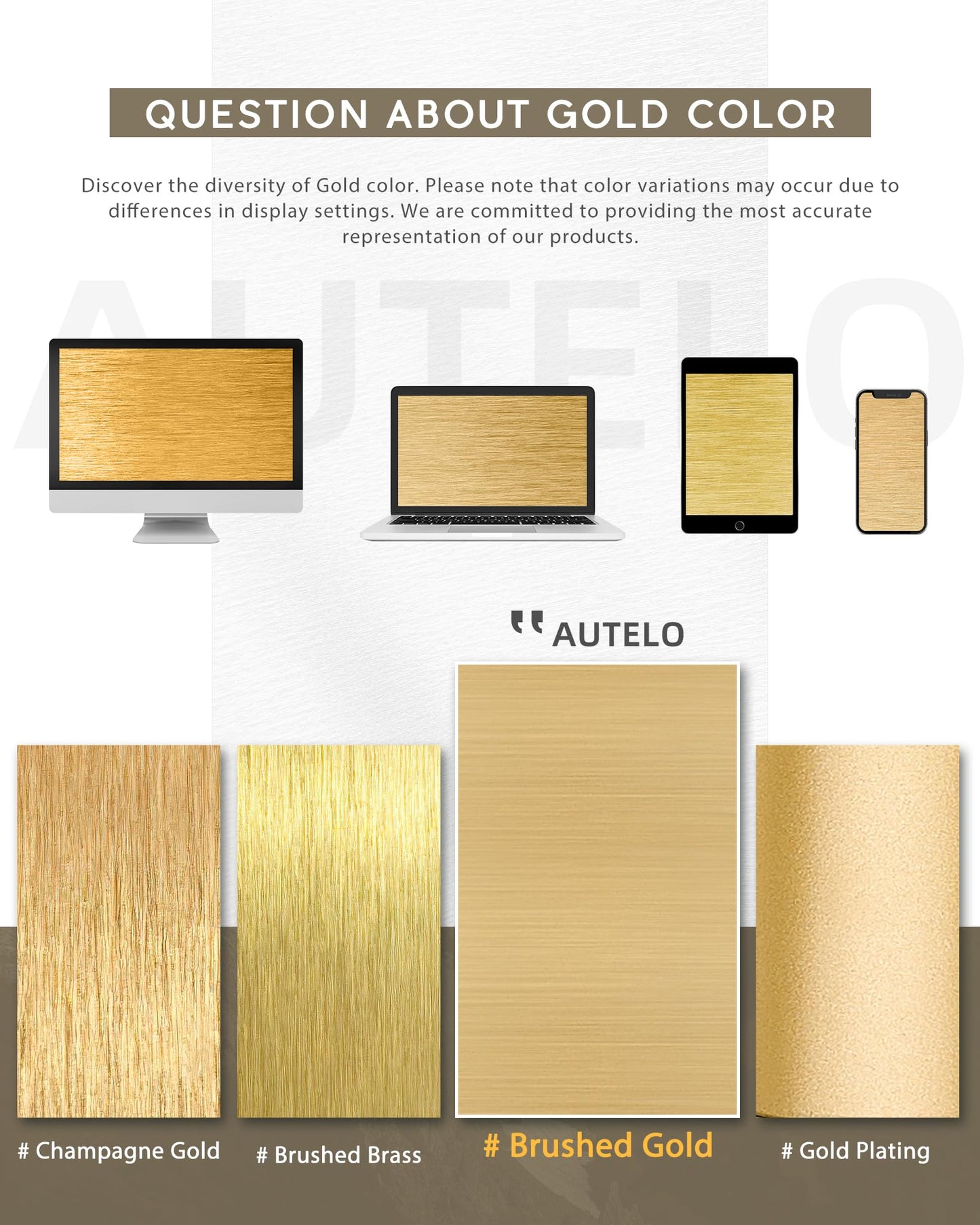 Autelo Gold Pendant Lights, 1-Light Pendant Lights Kitchen Island in Brushed Gold Finish with Clear Cylinder Glass, Vintage Pendant Light Fixtures, Vintage Hanging Lights for Kitchen Island H2511 CLBG