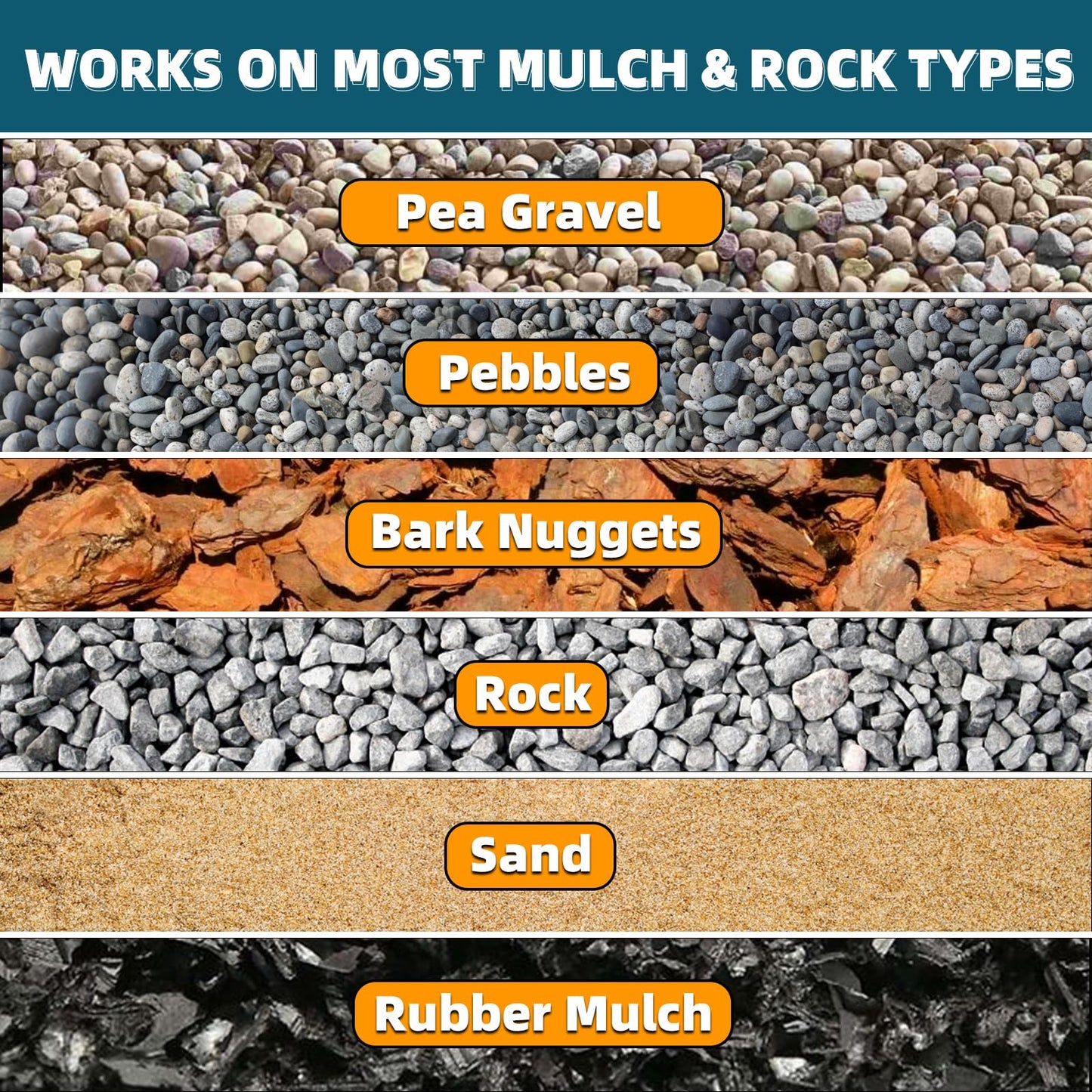 JDicton Rock Glue for Landscaping 1 Gallon - Concentrated Mulch Binder for Landscaping for Pea Gravel, Pebble & Stone, Landscape Glue for Patio & Driveway, 100% Permeable, Pet Safe, Last 2 Years