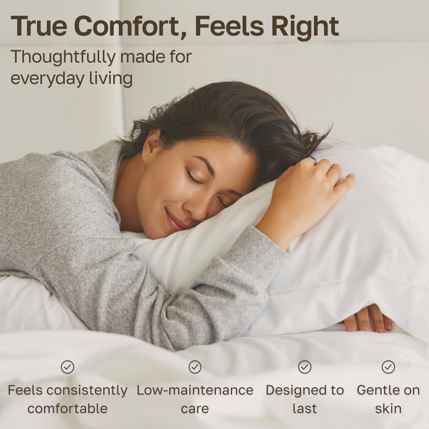 California Design Den Full Size Bed Sheets Set - Luxury 600 Thread Count 100% Cotton Sateen, Deep Pockets with All Around Elastic for a Snug Fit, Durable Bedding Set - White