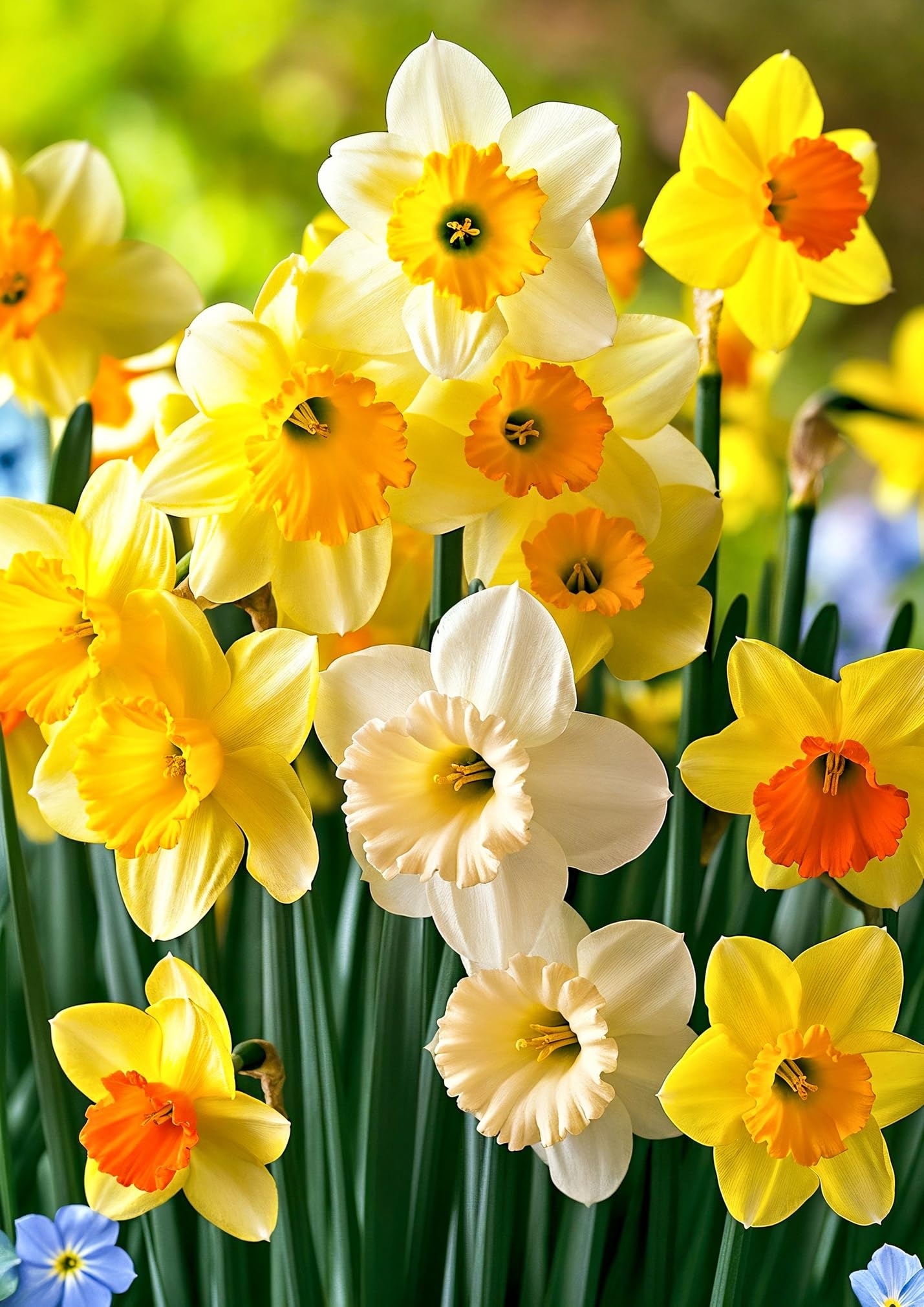 Cupids Embrace Double Daffodil Bulbs for Planting - Top Size Bulbs - Stunning Colors (10 Bulbs)
