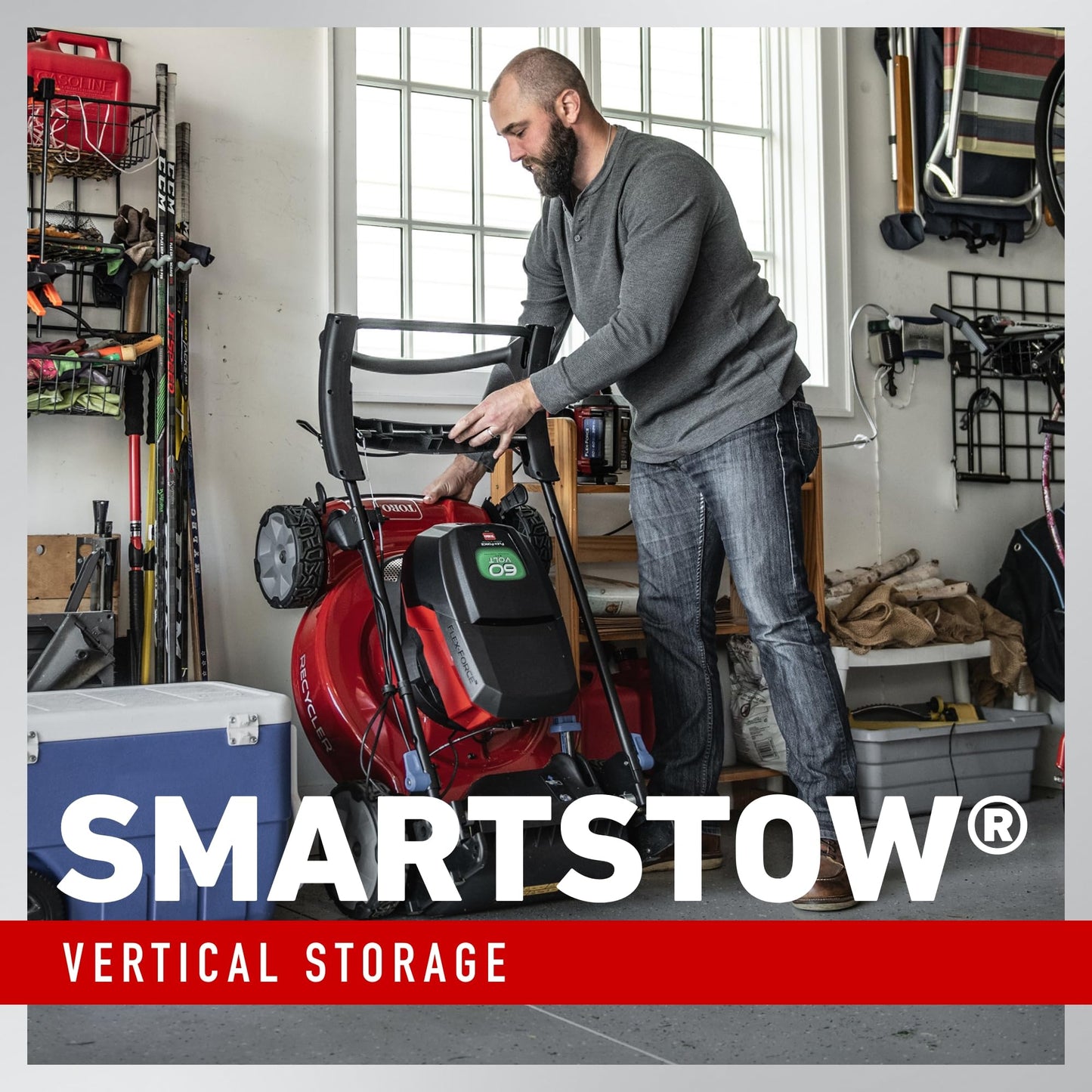 Toro 60V MAX* 22 in. Recycler® w/Personal Pace® Lawn Mower - Battery/Charger Not Included