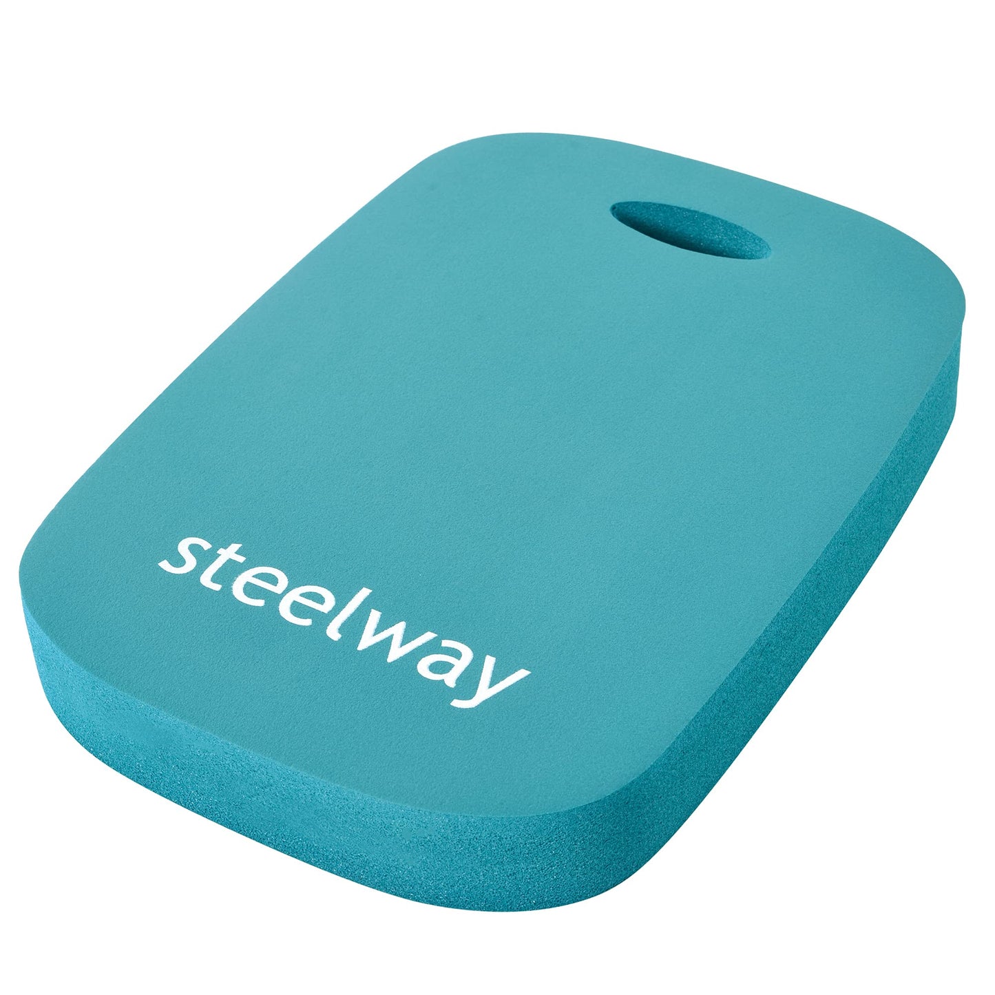 steelway Extra Thick Kneeling Pads, Knee Pad Cushion for Yard Work, Gardening, Yoga, Exercise, Floor Kneeler for Baby Bath, Comfortable Foam Mats to Kneel On, 15.4 x 10.4 x 1.3inch, Blue (1)