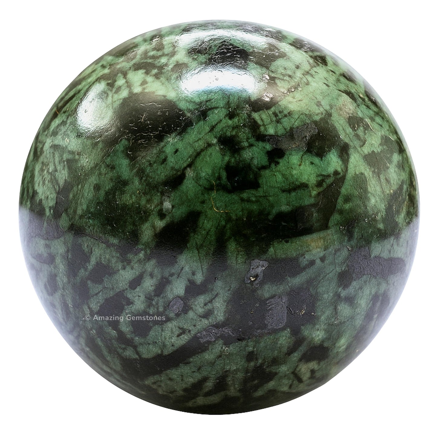 Amazing Gemstone Flower Stone Crystal Ball with Stand - 2 Inches Crystal Sphere Meditation Balls for Witchcraft and Decorative Balls