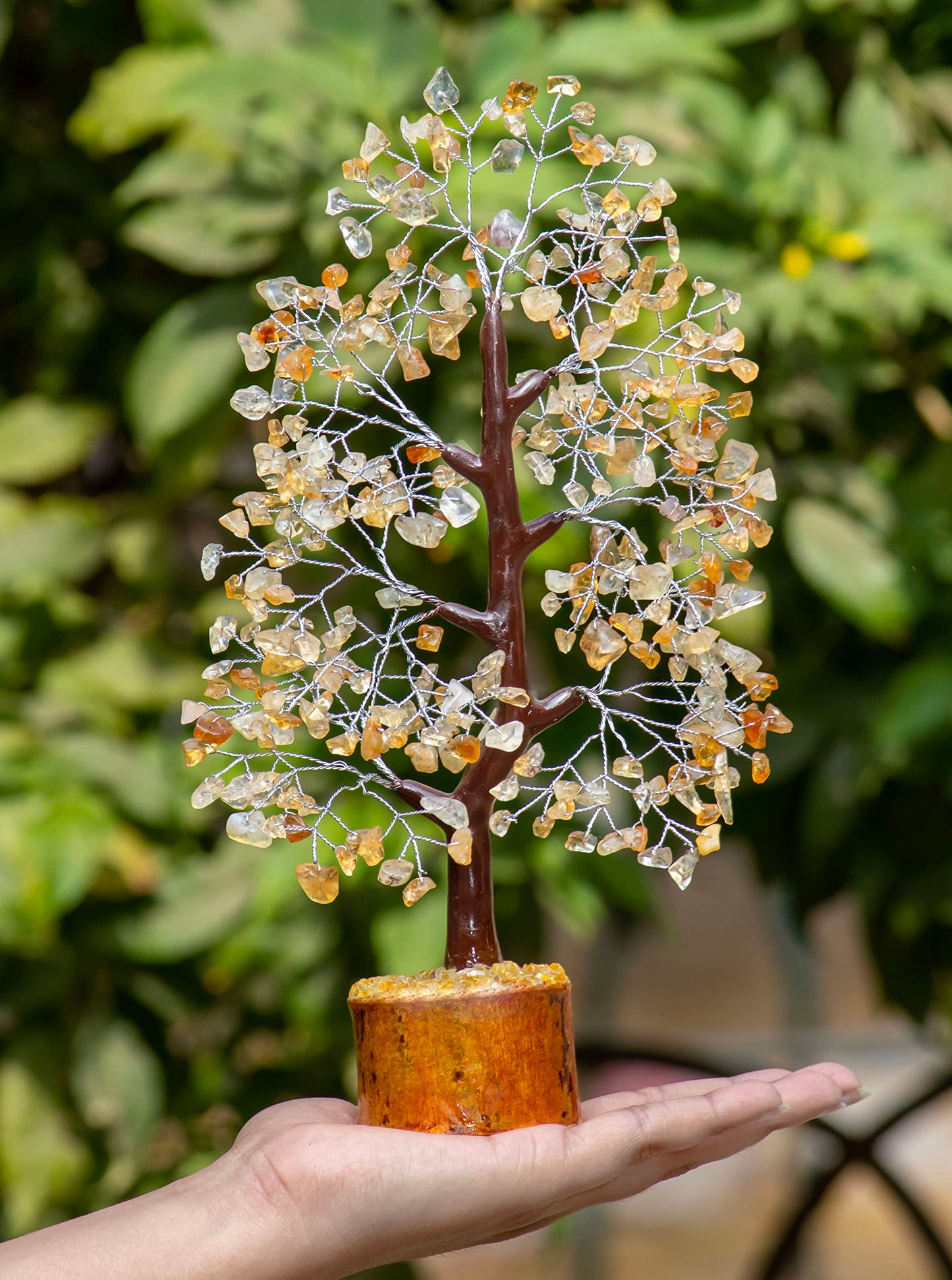 Crocon® Citrine Birthday Gifts for Women, Men & Friends | Tree of Life Crystals and Healing Stones, Home & Office Decor, Gemstones Money Tree, Women Gift Ideas | House Warming Gifts New Home for Mom