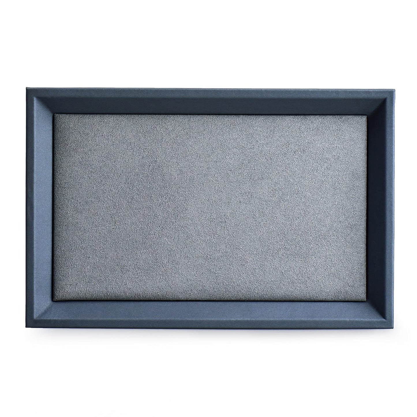 Oirlv Premium Leather Flat Jewelry Tray Jewelry Display Organizer,Valet Tray for Nightstand or Dresser Organizer(Small)