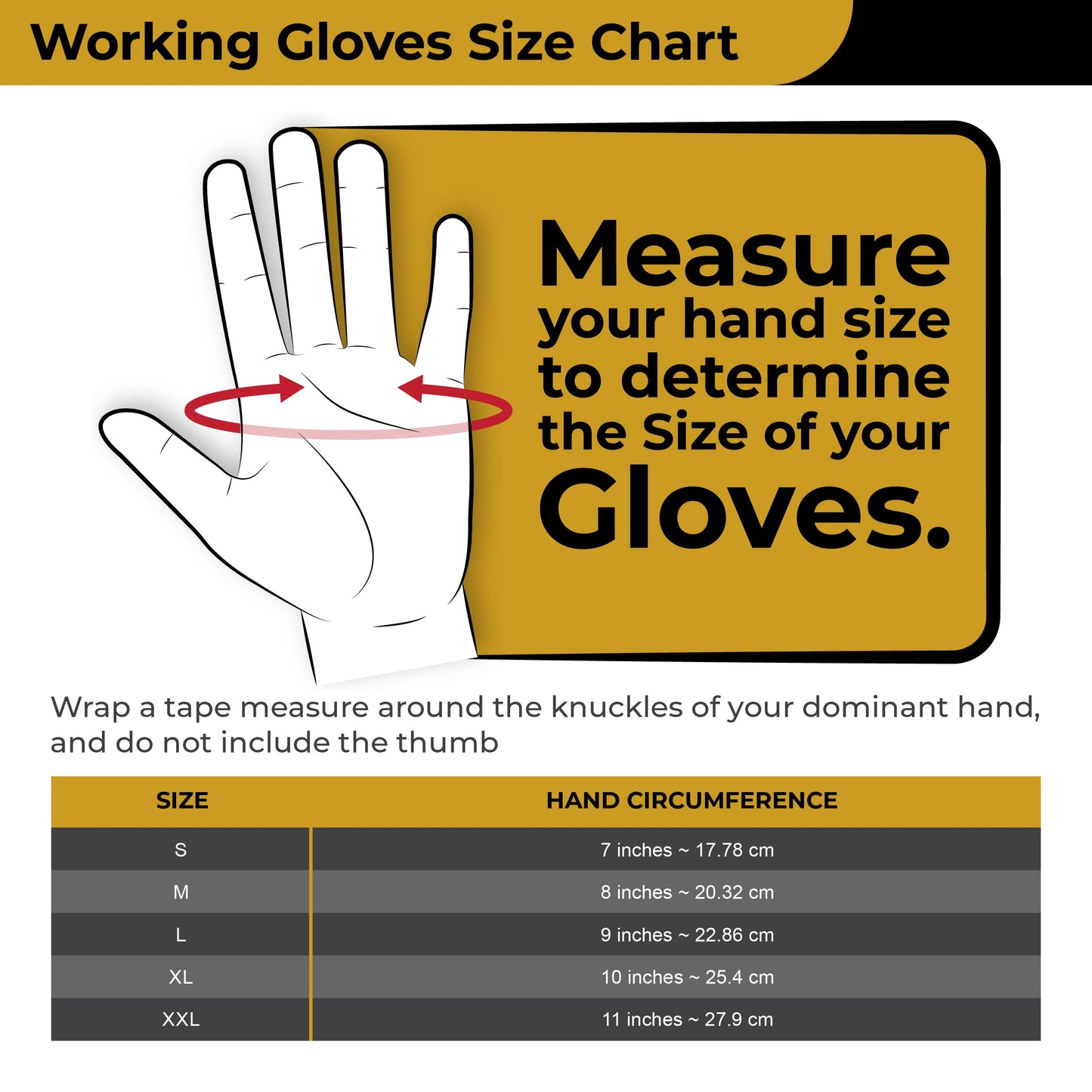 NORTH SKIN Gardening Thorn-Proof Working Gloves with Touch Screen Support, Thick Leather, Heavy-Duty Safety Gloves for Garden (Yellow, M)