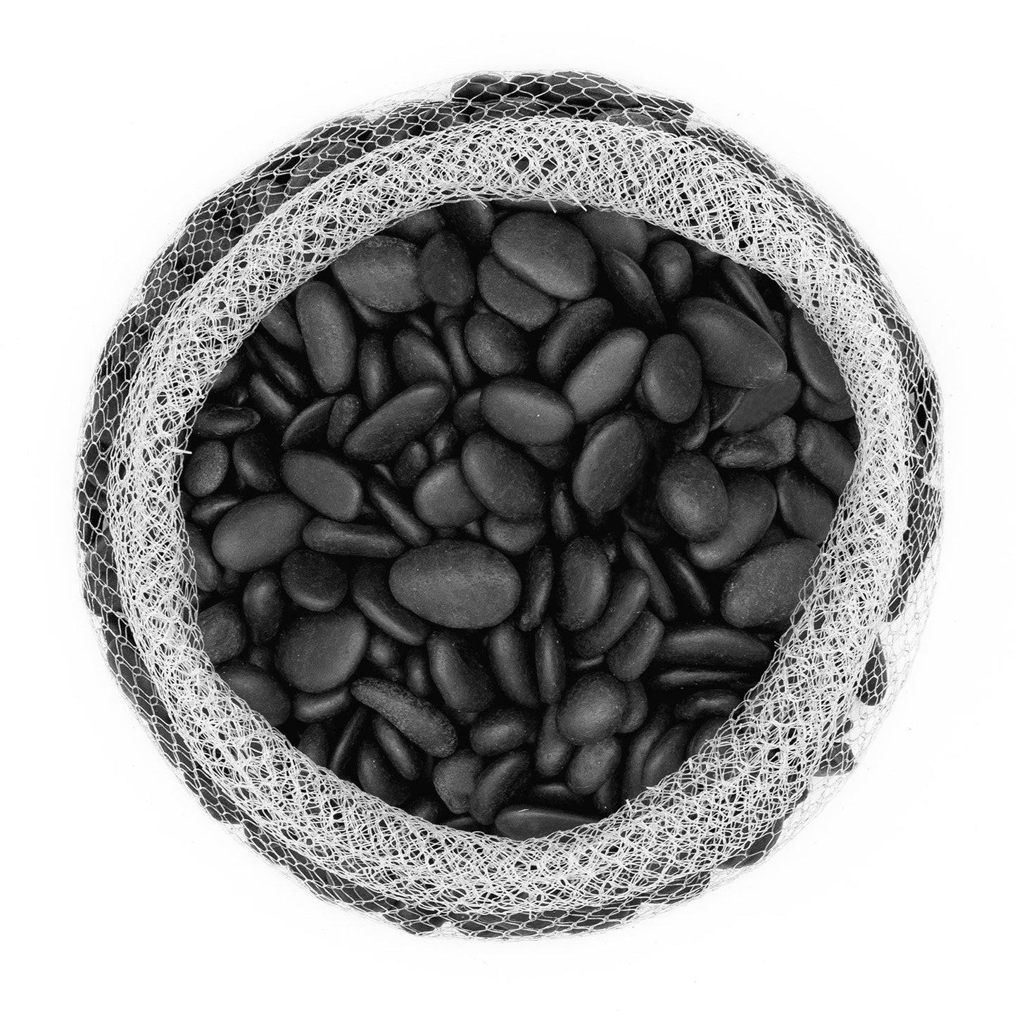 River Rocks Decorative Ornamental Vase Filler 1"-1.5" Black Aquarium Gravel 5 lbs - Landscaping Pebbles for Indoor Plants, Fish Tank Gravel, Terrarium& Home Decor, DIY & Crafting – Royal Imports