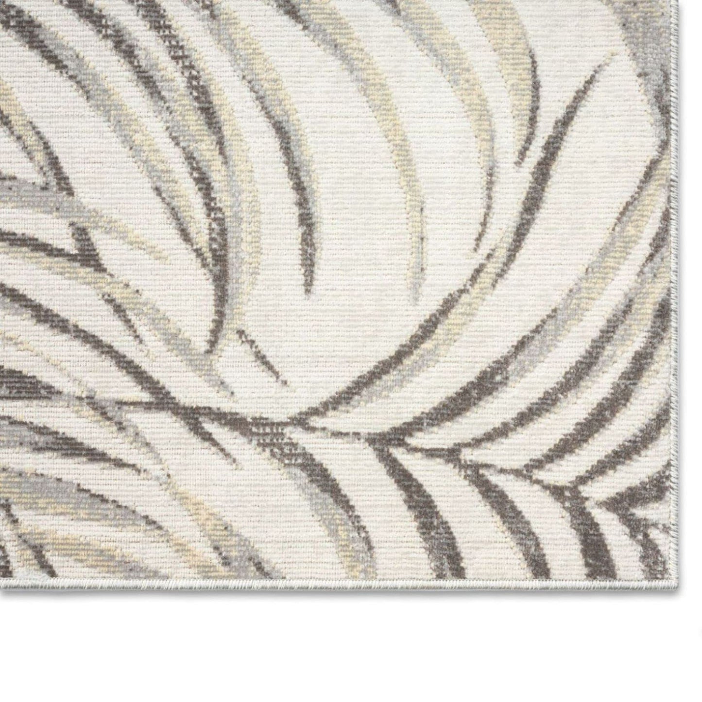 Tommy Bahama Malibu Palm Springs Coastal Indoor/Outdoor Area Rug, Ivory/Rust, 5'3"x7'3"