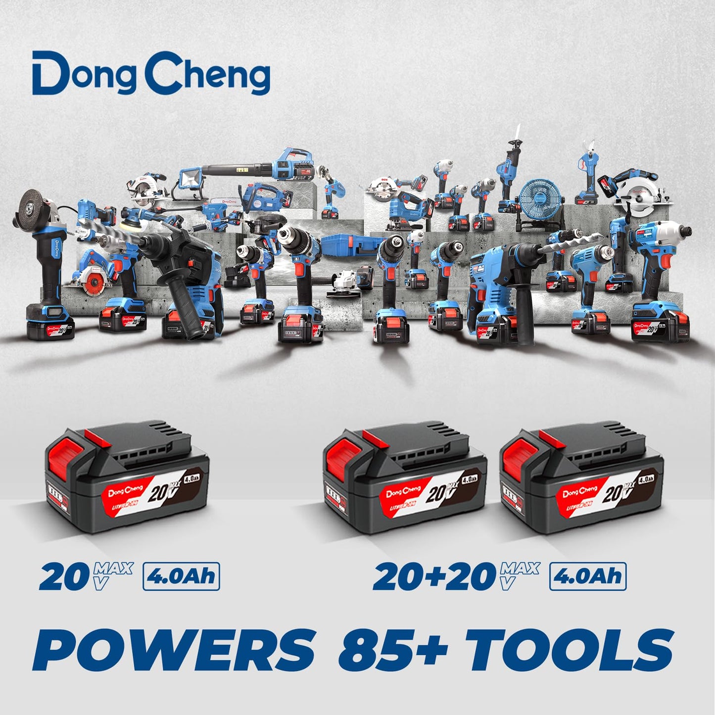 DongCheng Brushless Chainsaw, 20V 12-Inch Cordless Chain Saw, 12m/s Chain Speed, Tool-Free Tensioning, Auto Oiler, with 2×4.0Ah Batteries & Charger, Ideal for Yard Work, Pruning, Wood Cutting
