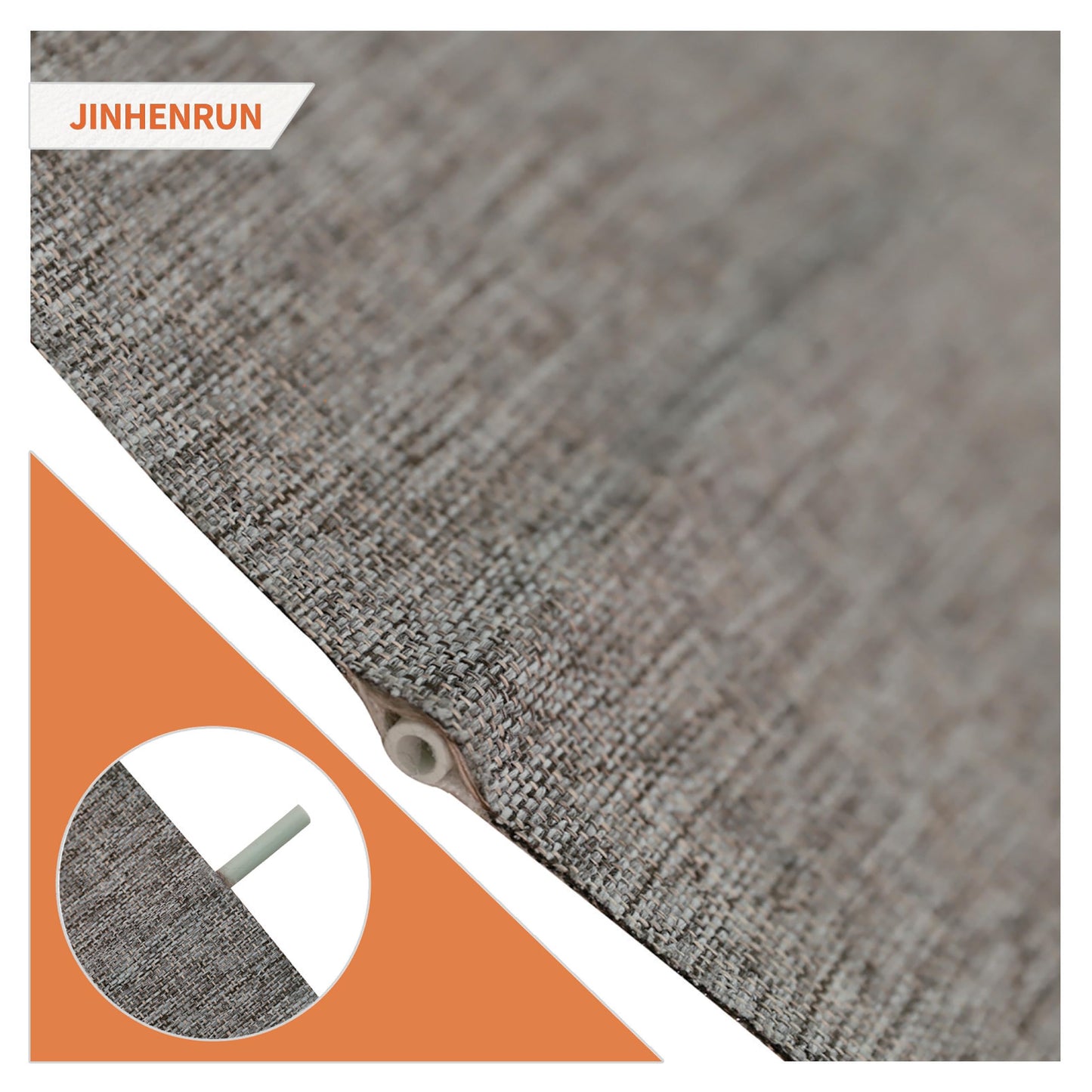 JINHENRUN Electric Roman Blinds, 100% Blackout Privacy Curtains, Linen Fabric, Suitable for Homes, Hotels, and Offices, Customizable Size (AS20-8, Custom Size)