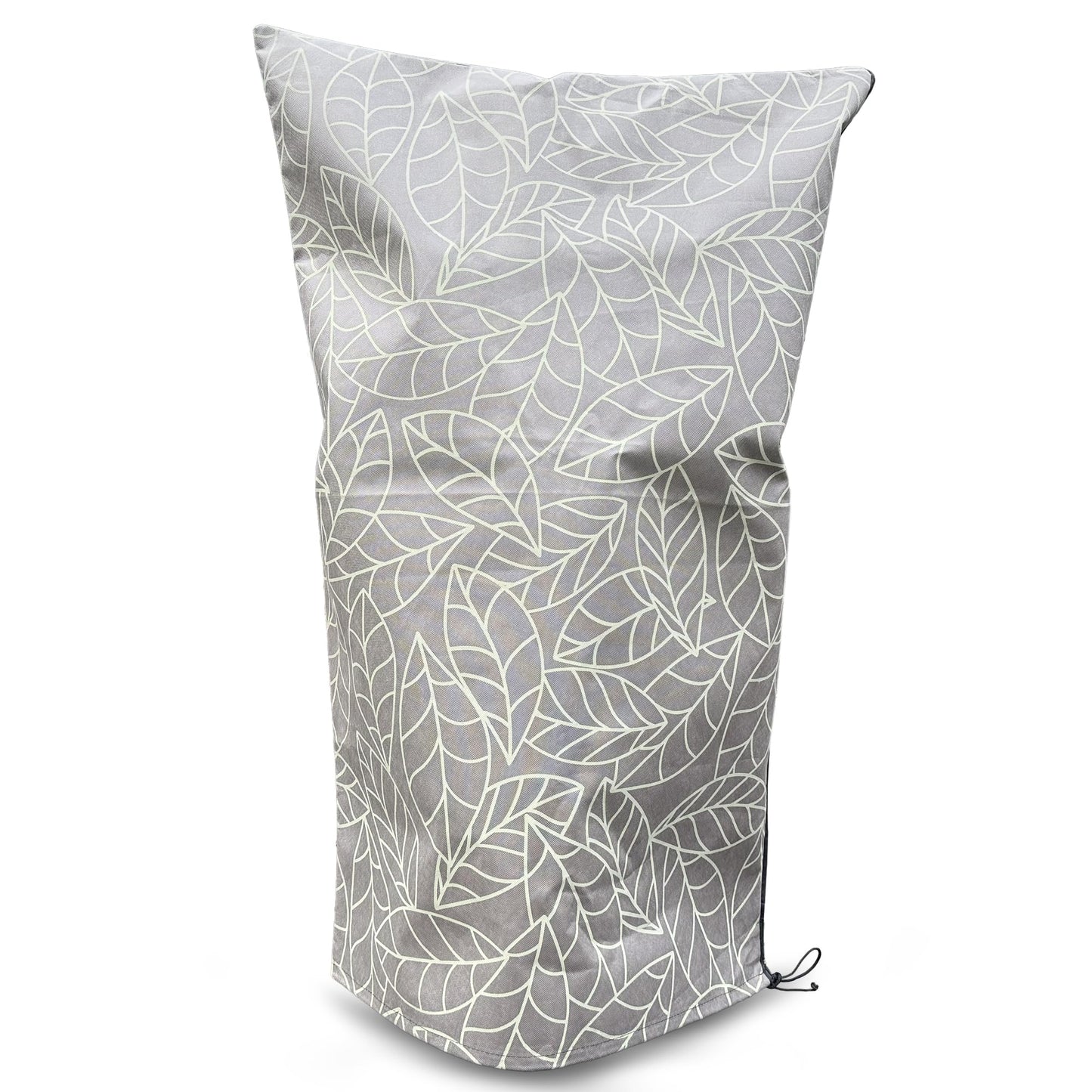 UB-STORE Plant Covers Freeze Protection 47"x71" in 2 Pack | Brown Winter Frost Blankets for Outdoor Plants | Reusable Garden Cover Bags with Zipper Drawstring | Cold Weather Shrub Protection Cloth