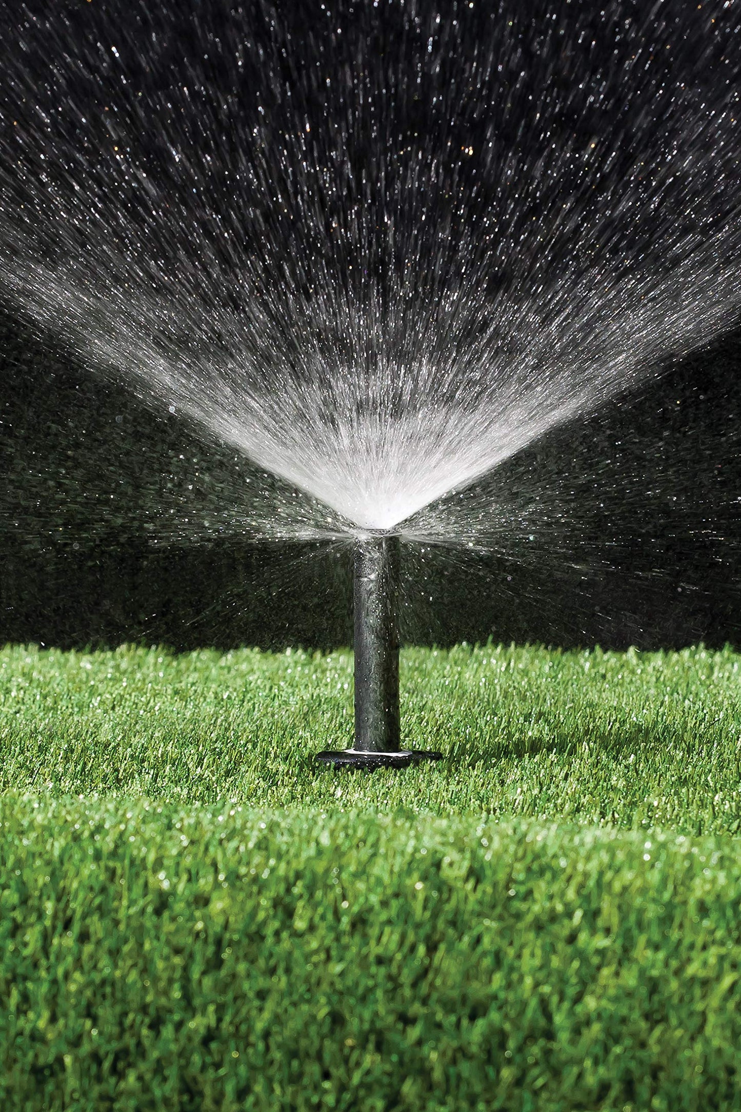 Rain Bird 1804FDSP25 Pressure Regulating (PRS) Professional Dual Spray Pop-Up Sprinkler, 360° Full Circle Pattern, 8' - 15' Spray Distance, 4" Pop-up Height