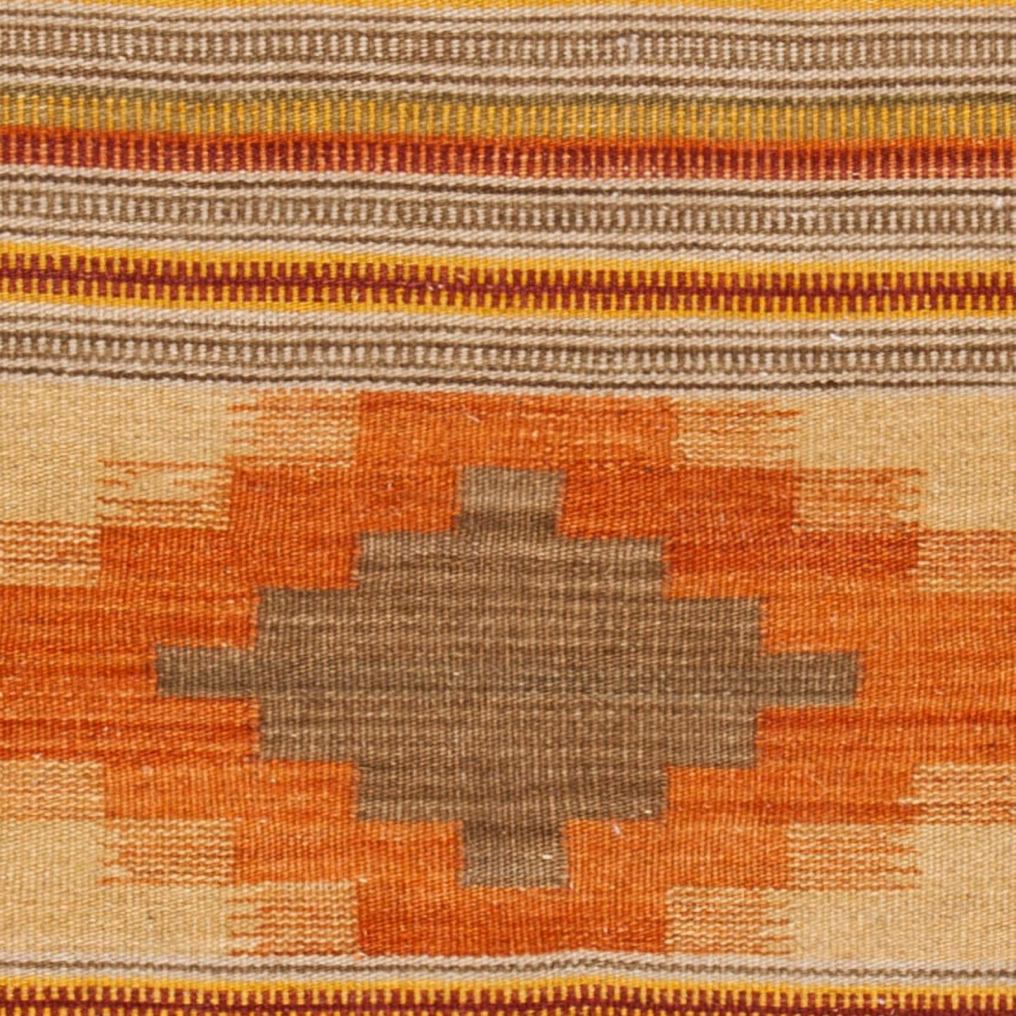 SAFAVIEH Kilim Collection Accent Rug - 2' x 3', Red & Multi, Handmade Southwestern Tribal Wool, Ideal for High Traffic Areas in Entryway, Living Room, Bedroom (NVK177A)