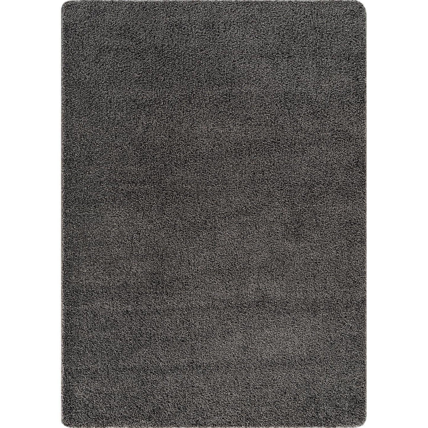 Luul Home Non Slip Solid Area Rug Dark Gray 3x5 Rubber Back Soft Rugs for Living Room Kitchen Bedroom and Hallway Stain Resistant Washable Easy Cleaning Non Shedding Carpet Dark Gray 3 x 5