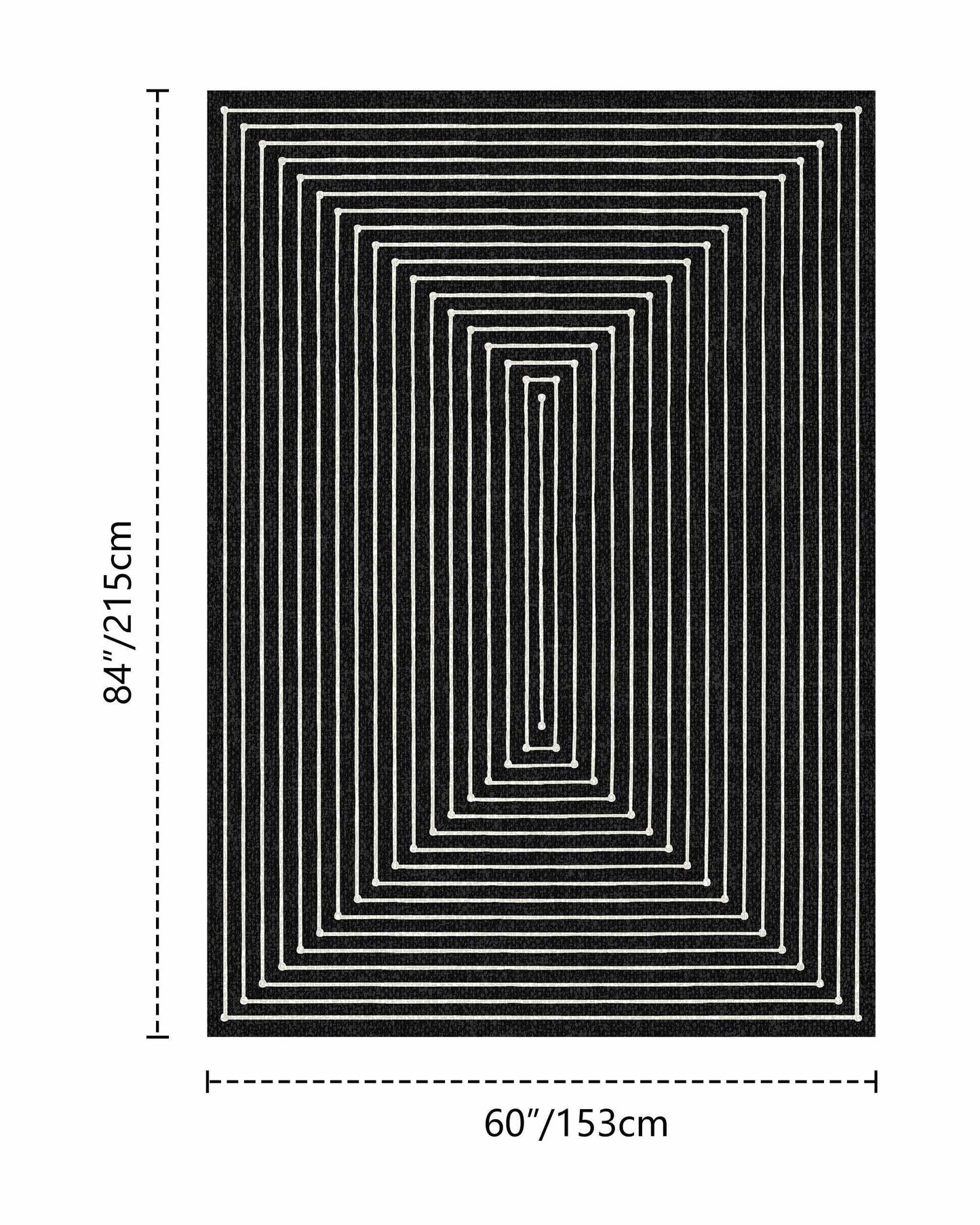 Latte&Fog 5x7 Area Rugs for Living Room Bedroom, Modern Abstract Washable Rug, Boho Non Slip Low Pile Carpet for Indoor Dining Room, Office, Dorm, Classroom, Farmhouse and Kids Room