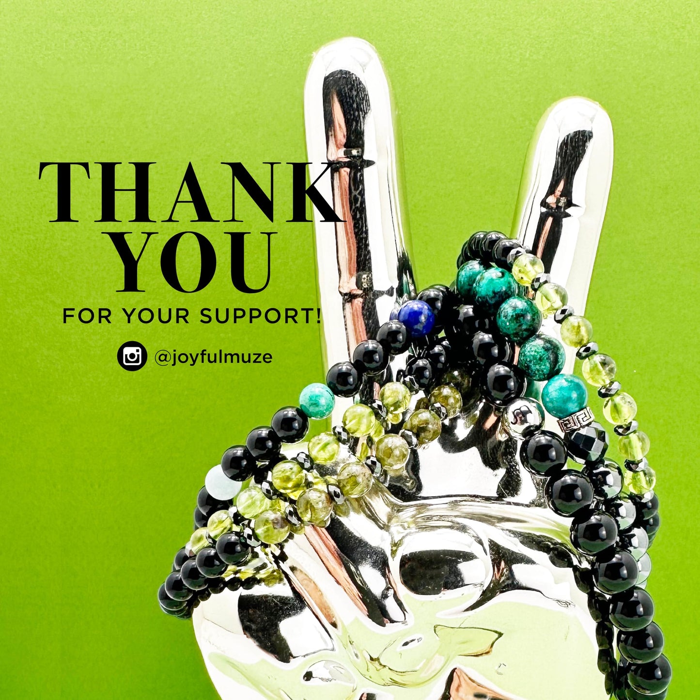 Joyfulmuze Men Gemstones Stretch Bracelet, Peridot Hematite Black Tourmaline, Handmade Spiritual Jewelry for Men, Natural Black Green Gems, Healing Chakra Bracelet, Fits 7-8.5" (peridot tourmaline)