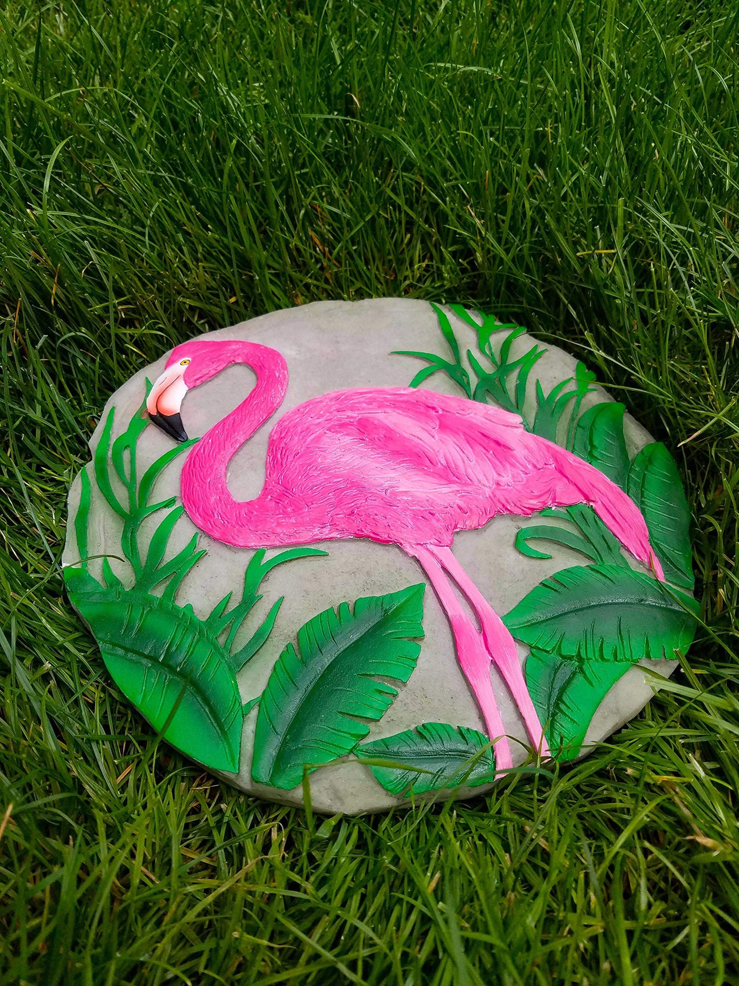 Spoontiques - Garden Décor - Bear Stepping Stone - Decorative Stone for Garden