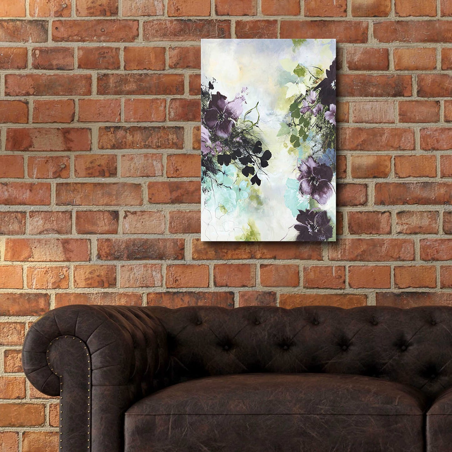 Epic Art 'Flower Blush 2' by Design Fabrikken, Acrylic Glass Wall Art, 16"x24"