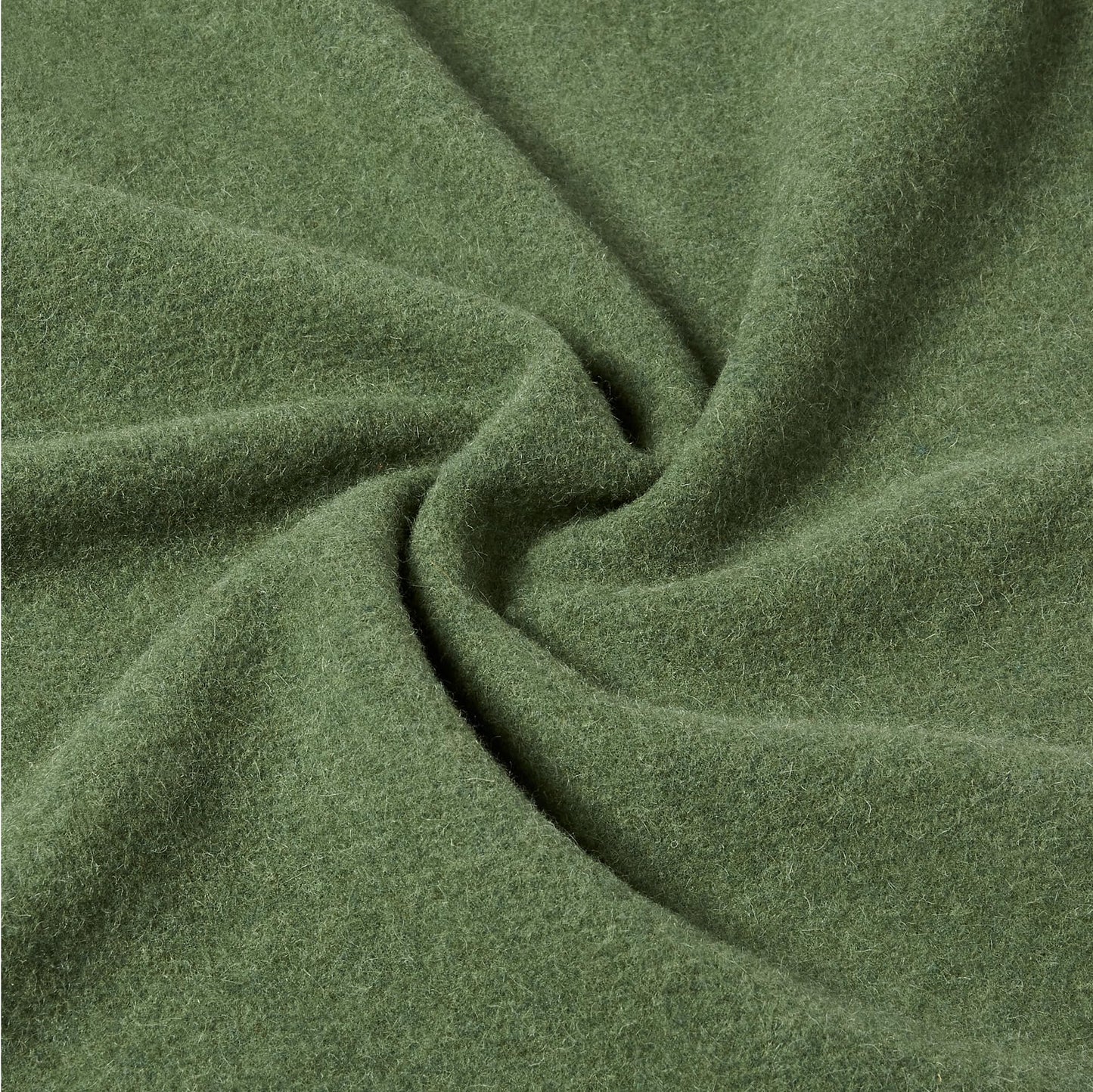 Amazon Basics Outdoor Camping Blanket, Military-Style Wool Blend, Camping Essentials