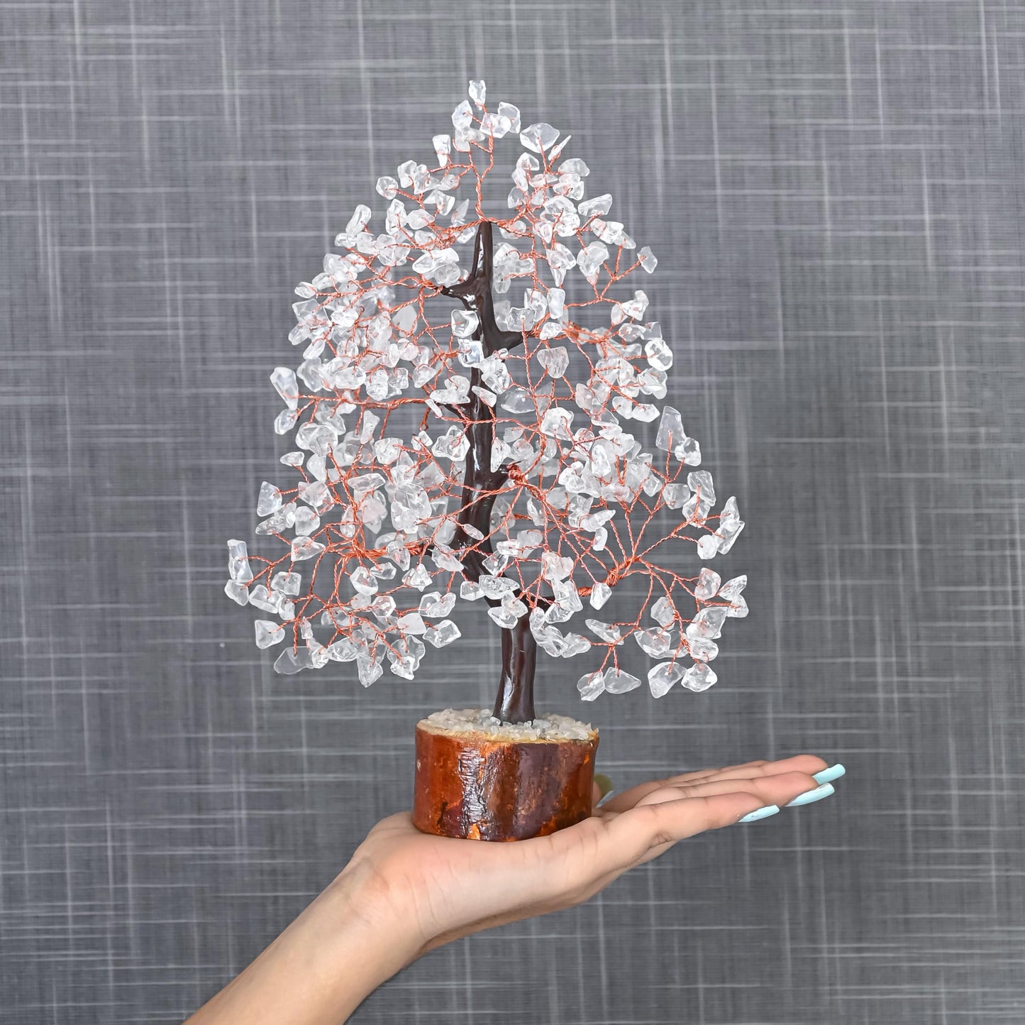 Crocon® Clear Quartz Birthday Gifts for Women, Men & Friends | Tree of Life Crystals and Healing Stones, Home & Office Decor, Money Tree, Women Gift Ideas | House Warming Gifts New Home for Mom