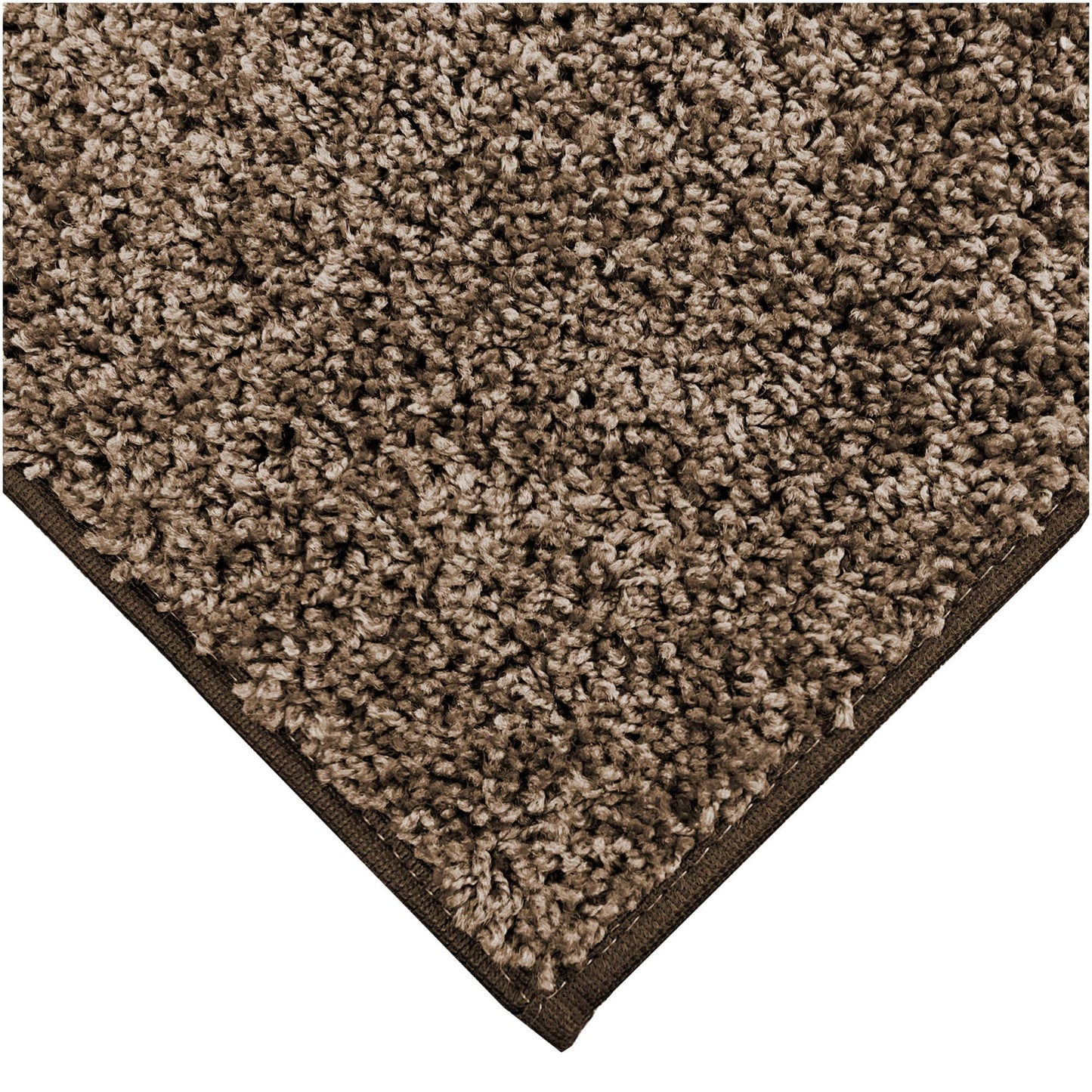 KOECKRITZ Custom Cut-to-Fit Area Rugs Neutral Carpet - Soft Plush Indoor Rugs - Perfect for Living Room, Bedroom, Entryway - Great for Homes, Apartments, Dorms, Kids Room - Sample Rug 6"x 6" Brown