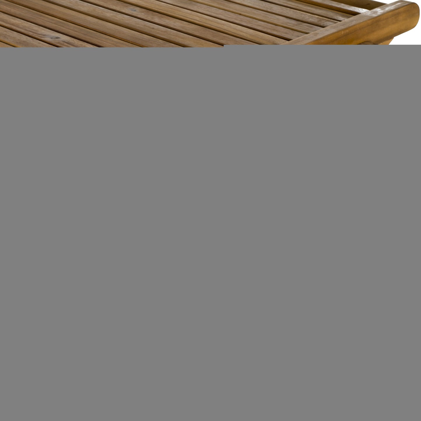 Safavieh -Outdoor Collection Orland Natural Wood Tea Trolley Cart
