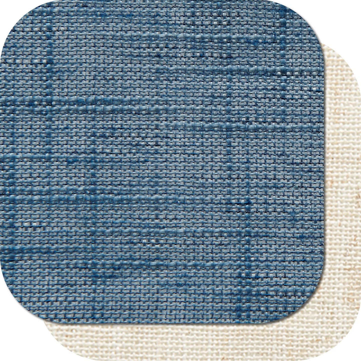 jinchan Linen Valance for Farmhouse Living Room Windows 16 Inch Slubbed Crossed Double Layer Window Valance Light Filtering Rustic Country Overlay Rod Pocket 1 Panel Navy Blue