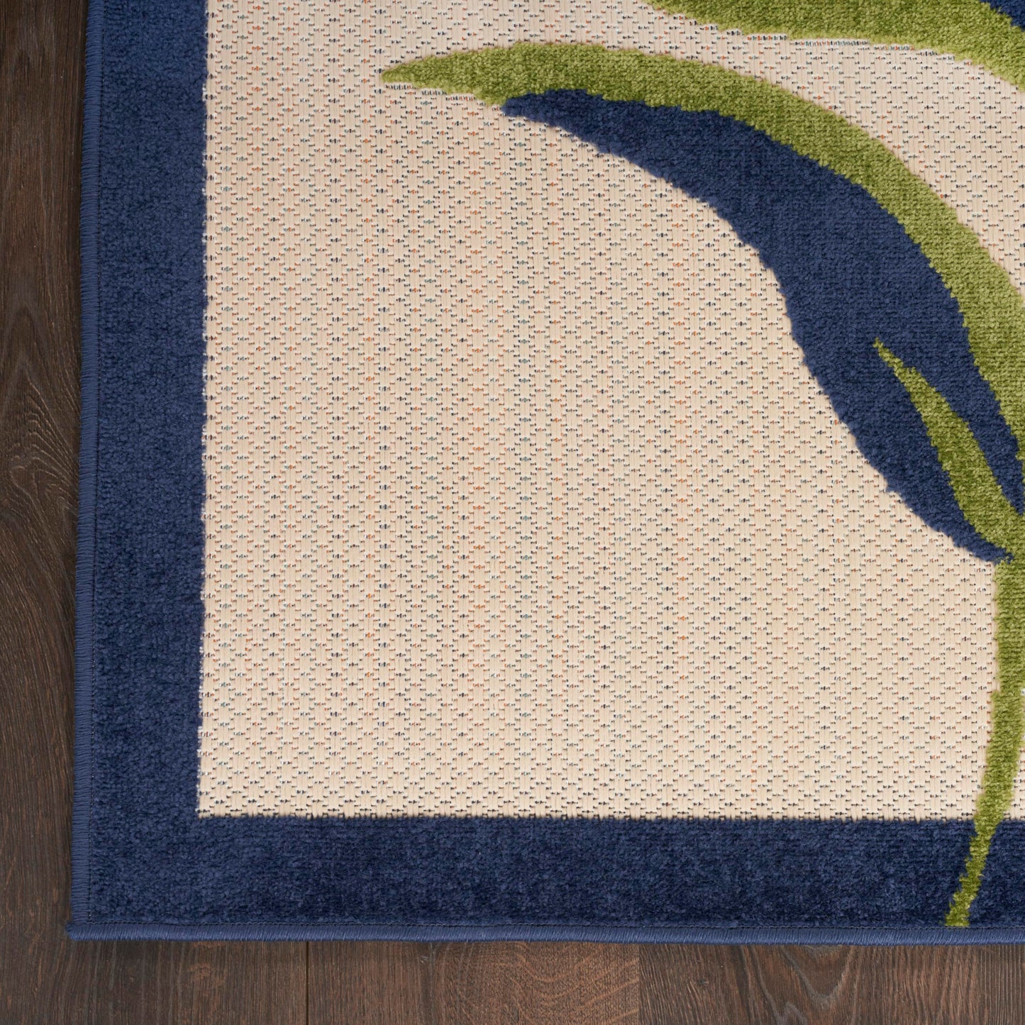 Nourison Home Aloha Multicolor 9' x 12' Area Rug - Easy Clean, Non Shedding, Bed Room, Living Room, Dining Room, Kitchen (9' x 12')
