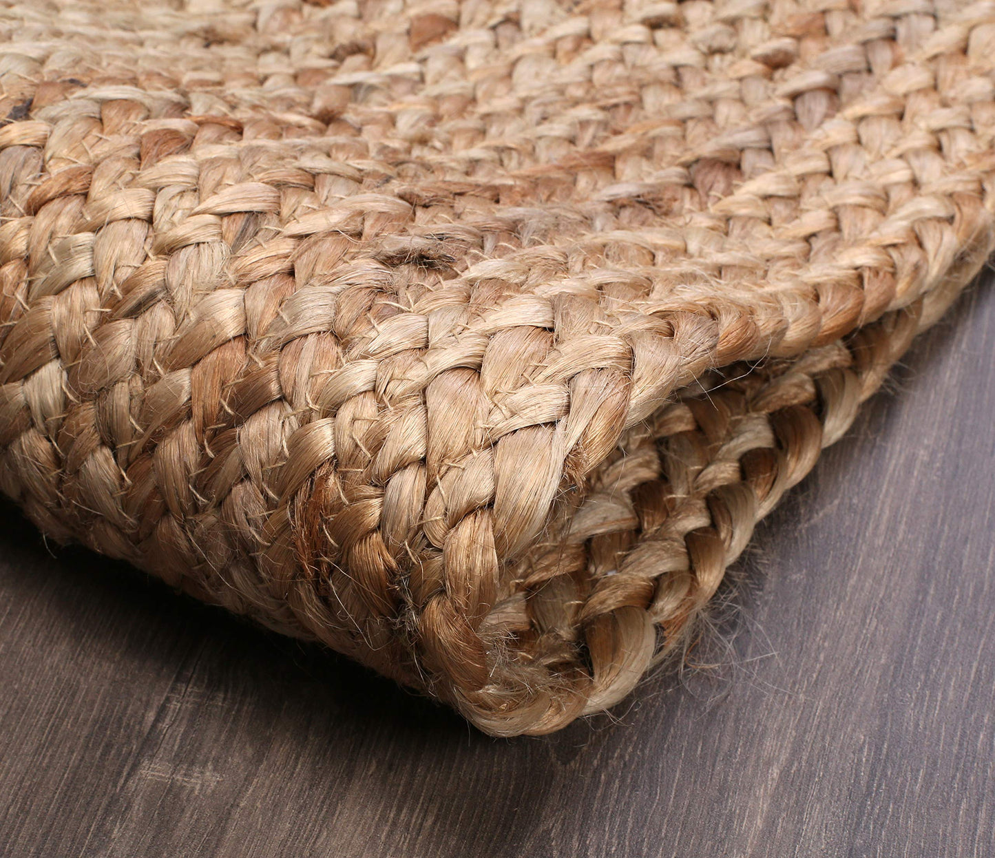 Savi Home Farmhouse Jute Burlap Table Runner 36 Inches Long, Organic Eco-Friendly Rustic Vintage Dining Table Runner, 13x36 Natural Jute Braided Table Runner