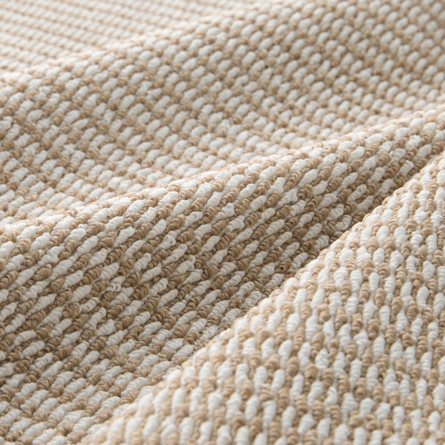 Bedsure 5x7 Faux Wool Area Rugs for Living Room, Machine Washable Carpet, Non-Slip Backing, Pet Friendly Throw Rug for Bedroom Dining Room, Natural Ivory