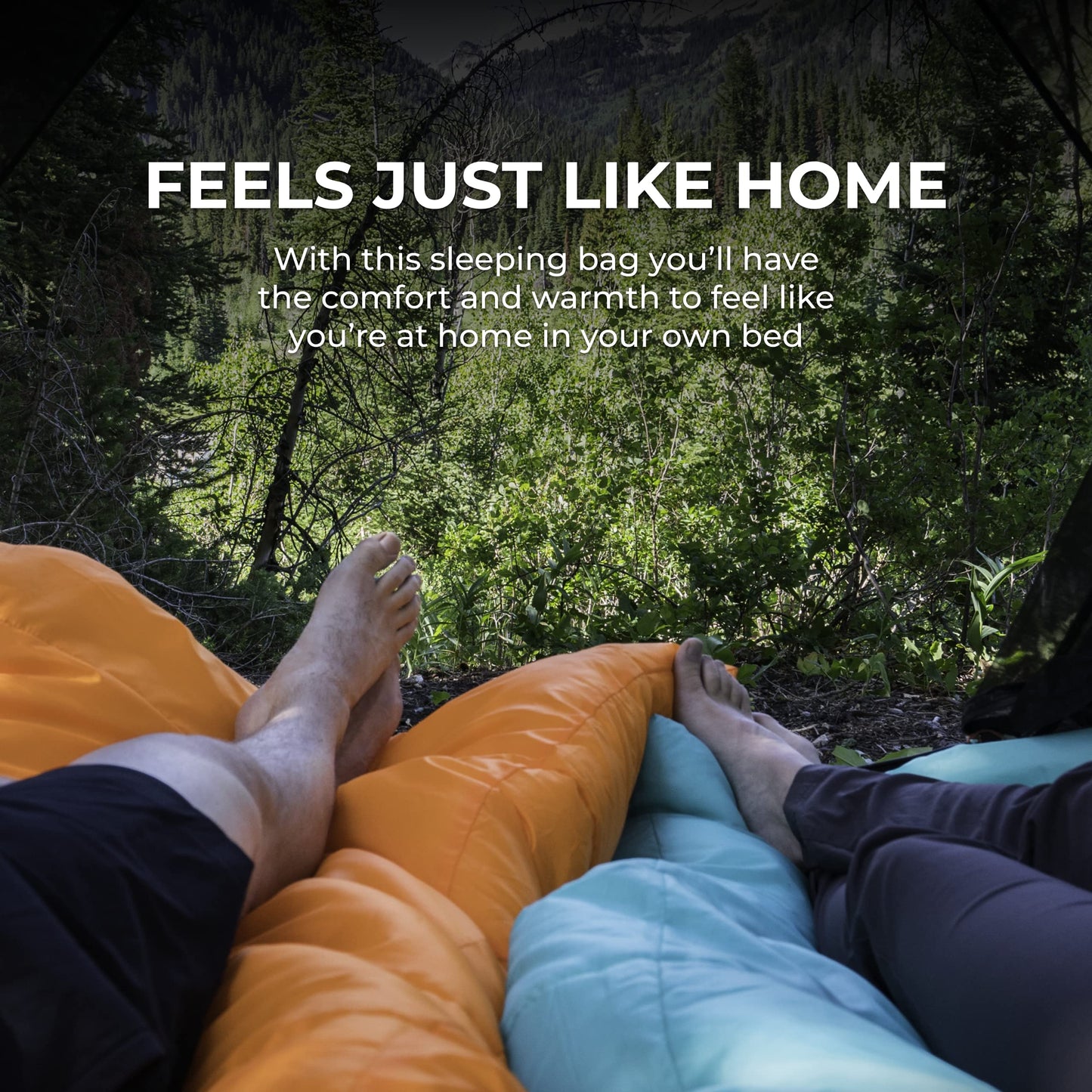 Teton Celsius XL 0F Sleeping Bag; Great for Family Camping; Free Compression Sack, Green, 90-Inchx 36-Inch, Left Zip