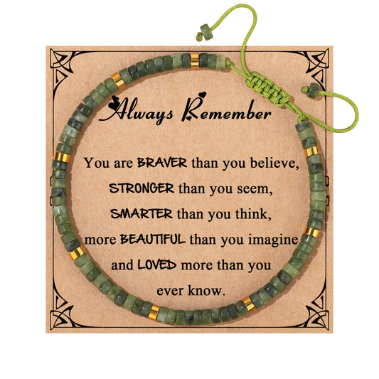 JoycuFF Teen Gifts Teenages Bracelets Teen Trendy Stuff Birthday Christmas Gifts Natural Stone Bracelets Cute Teenager Jewelry for Women Friends Sister Mom Daughter Wife Friend