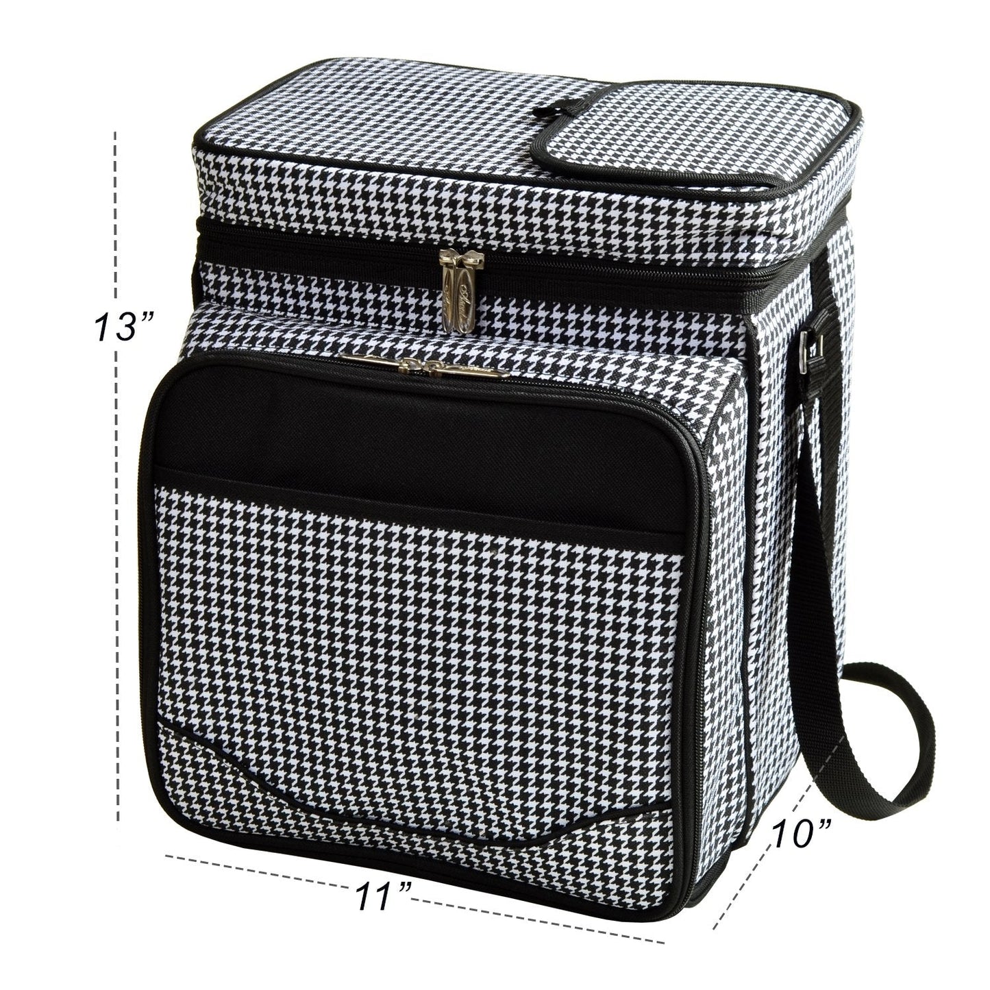 Picnic at Ascot Original Insulated Picnic Basket/Cooler Equipped with Service for 2- Designed, Assembled & Quality Approved in the USA