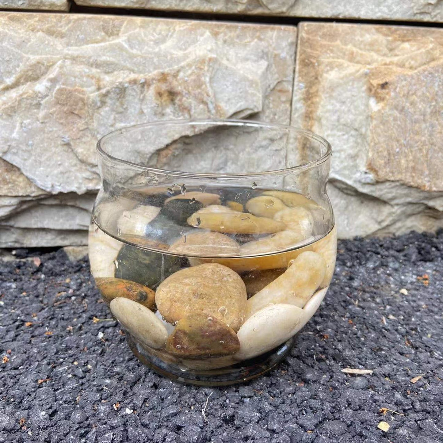 River Stones, Plants, Gardens, Landscapes, Succulents, Highly Polished Decorative Pebbles in Shapes and Sizes from 1-3 inches. (5.7LB, 1)