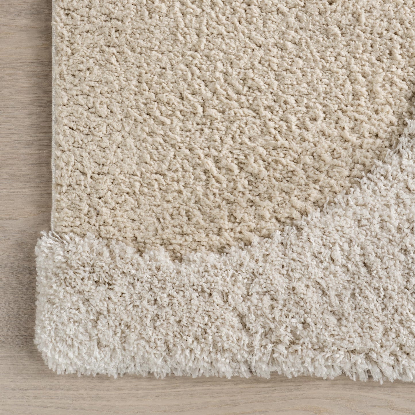 Nuloom Gloria Beige, 3' x 5', Abstract, Shag, Soft and Cozy, Plush, High Traffic, Stain Resistant, Easy Clean, Durable Area Rug for Bedroom, Living Room, Dining Space, Den, Foyer, Entryway