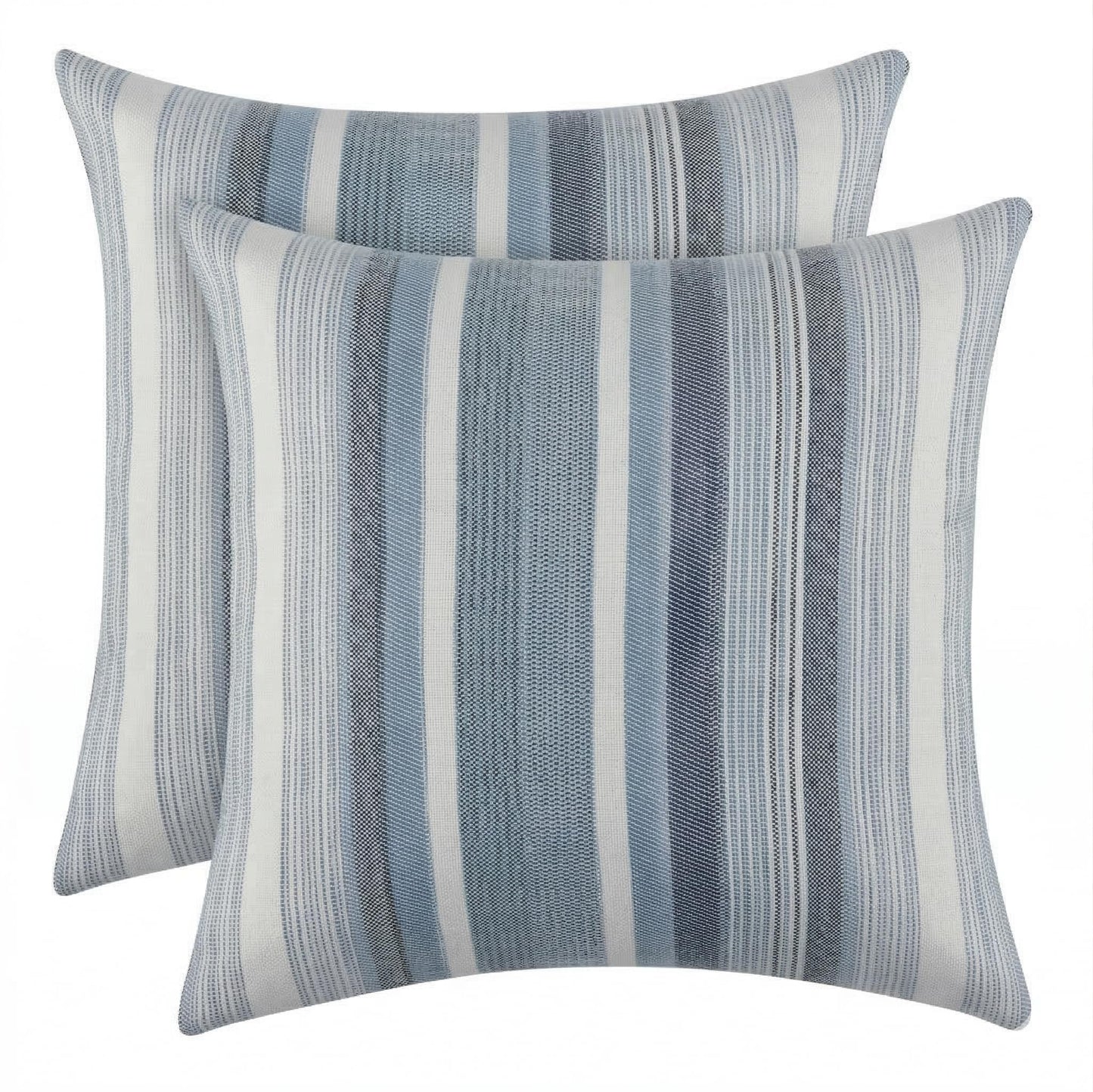 BLVD Eight Fountas Decorative Throw Pillow with Insert (Cover + Insert Included) – 20"x 20" Down Alternative – Sofa & Bed Pillow for Couch, Living Room & Bedroom - CAL117 Compliant, 2 Pack